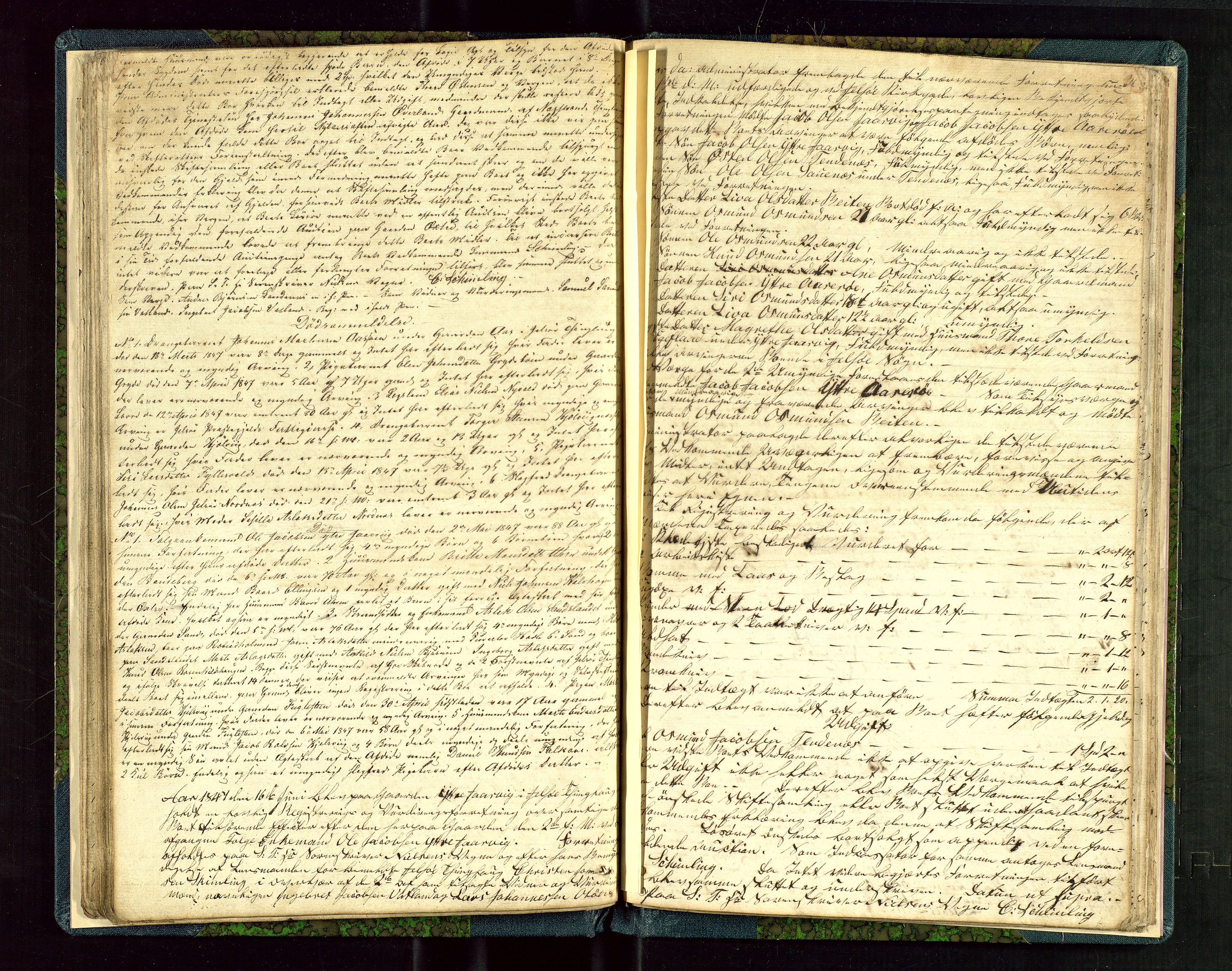 Ryfylke tingrett, AV/SAST-A-100055/001/IV/IVE/L0001: Skifteregistreringsprotoll Jelsa, 1846-1848, p. 30