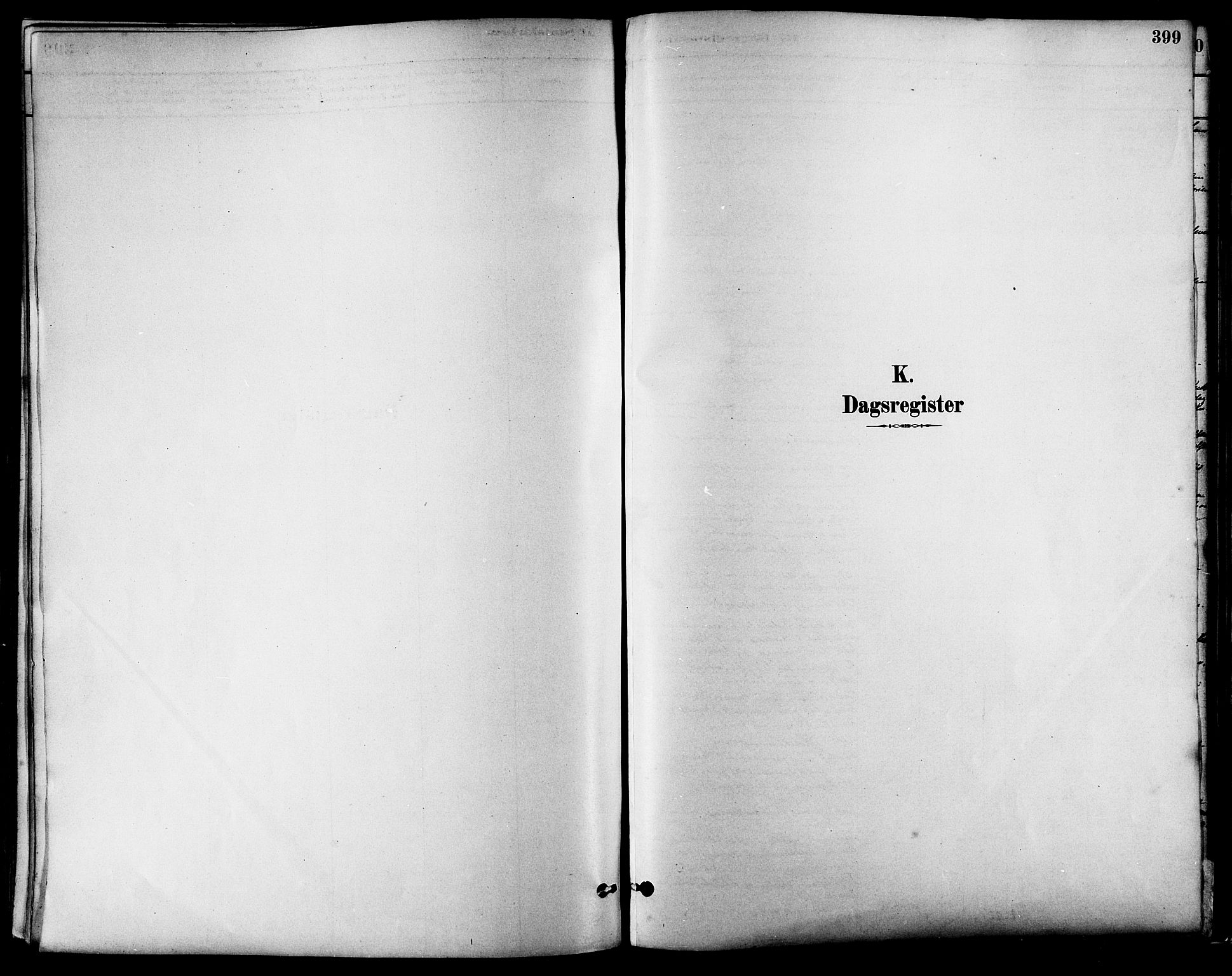 Ministerialprotokoller, klokkerbøker og fødselsregistre - Sør-Trøndelag, AV/SAT-A-1456/630/L0496: Parish register (official) no. 630A09, 1879-1895, p. 399