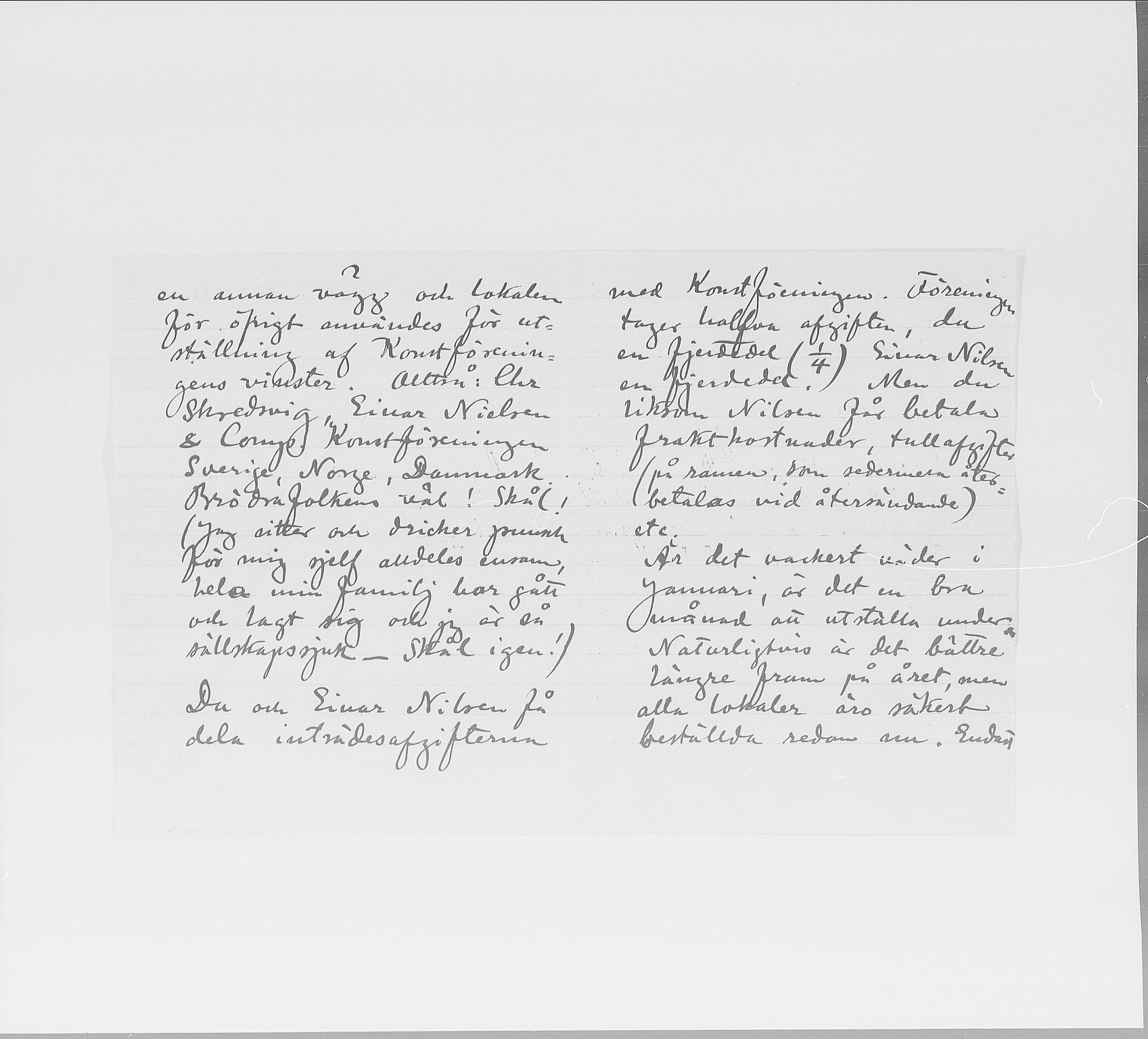 Skredsvig, Christian, AV/RA-PA-0353/E/L0001: Privatbrev fra enkeltpersoner, 1888-1961, p. 9