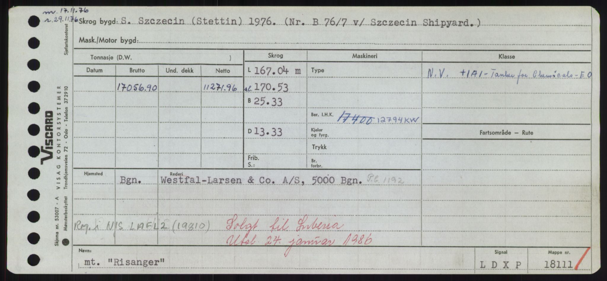 Sjøfartsdirektoratet med forløpere, Skipsmålingen, RA/S-1627/H/Hd/L0030: Fartøy, Q-Riv, p. 627