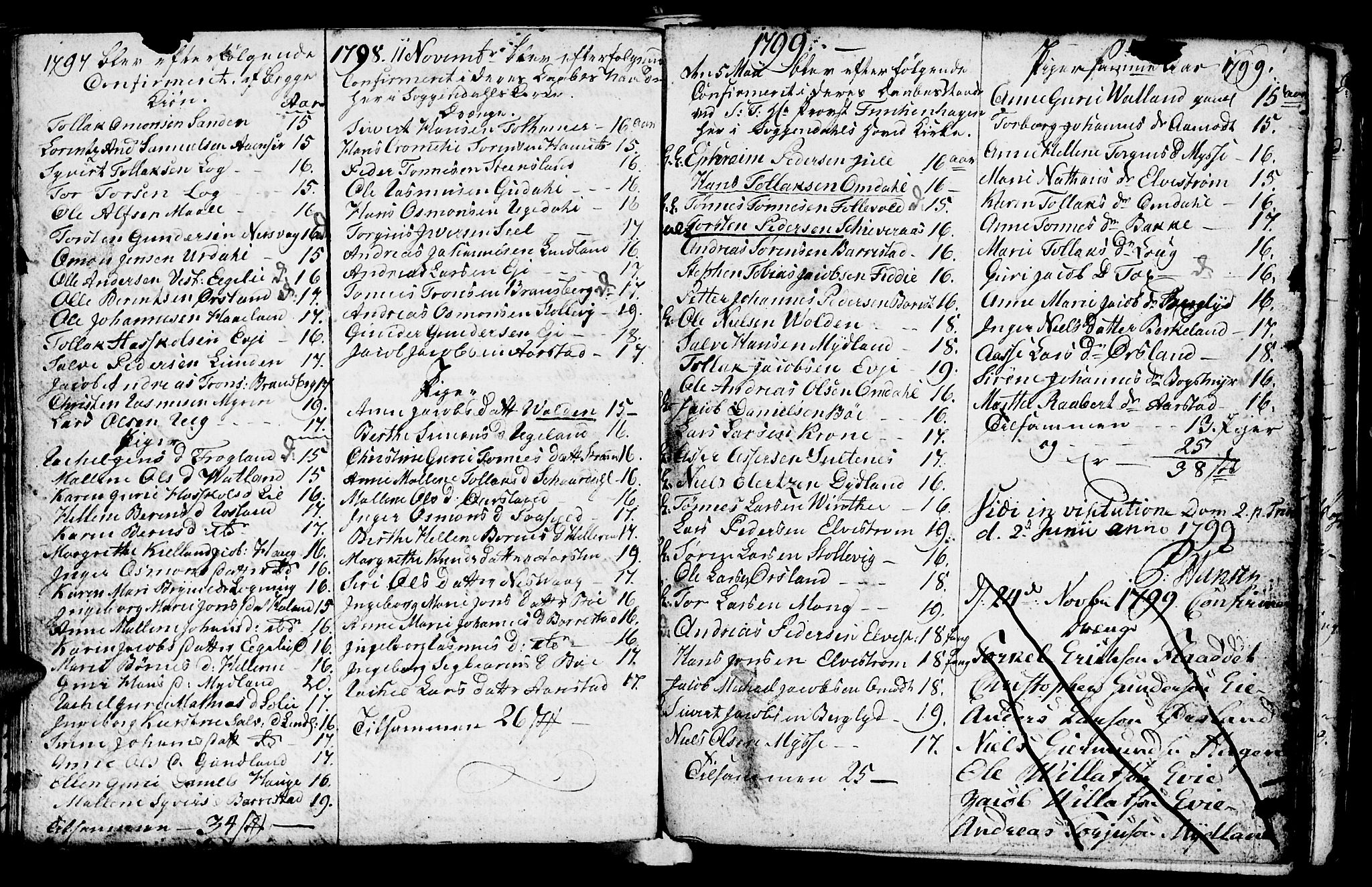 Sokndal sokneprestkontor, AV/SAST-A-101808: Parish register (official) no. A 4, 1762-1811