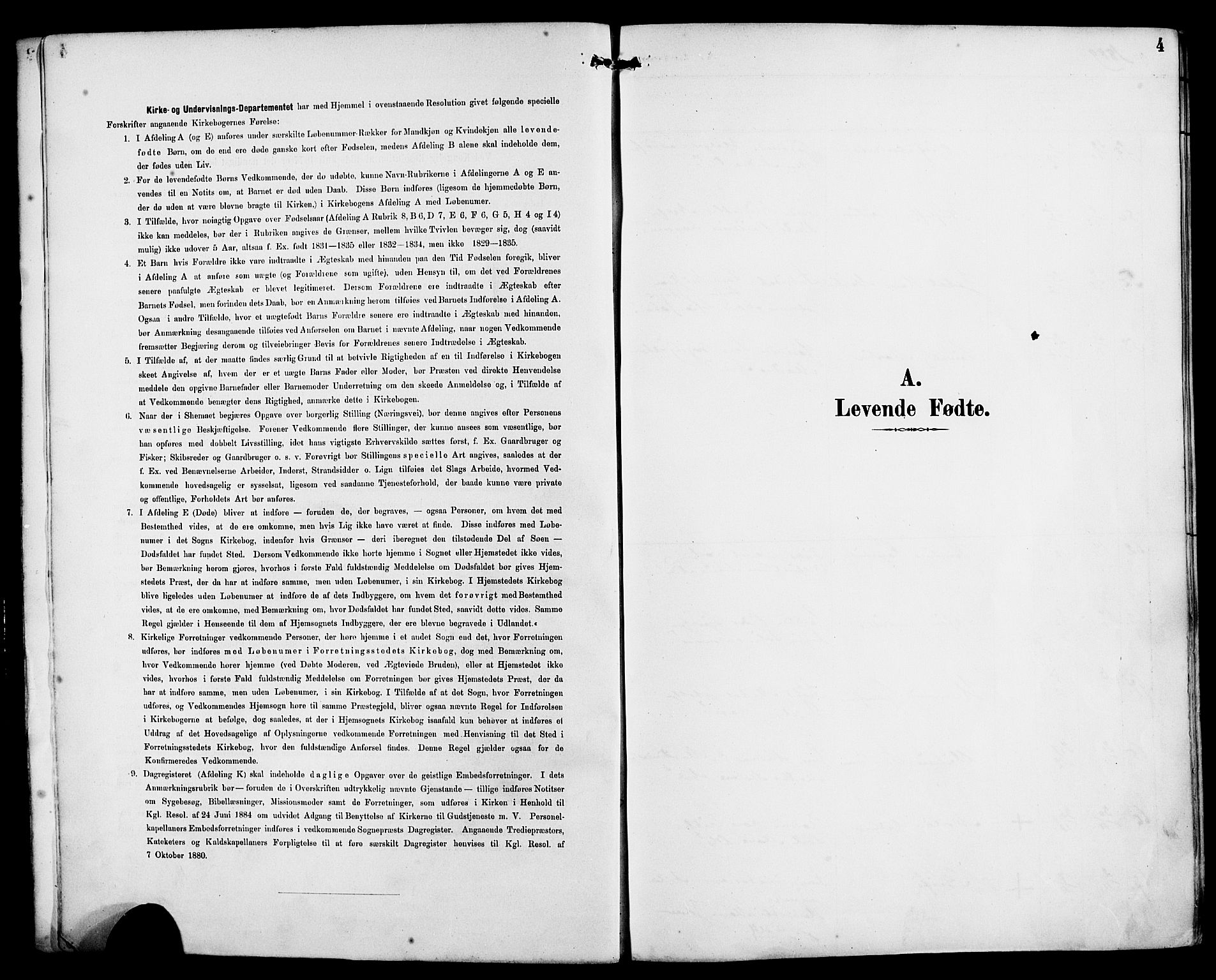 Askøy Sokneprestembete, SAB/A-74101/H/Ha/Haa/Haab/L0002: Parish register (official) no. B 2, 1889-1902, p. 4