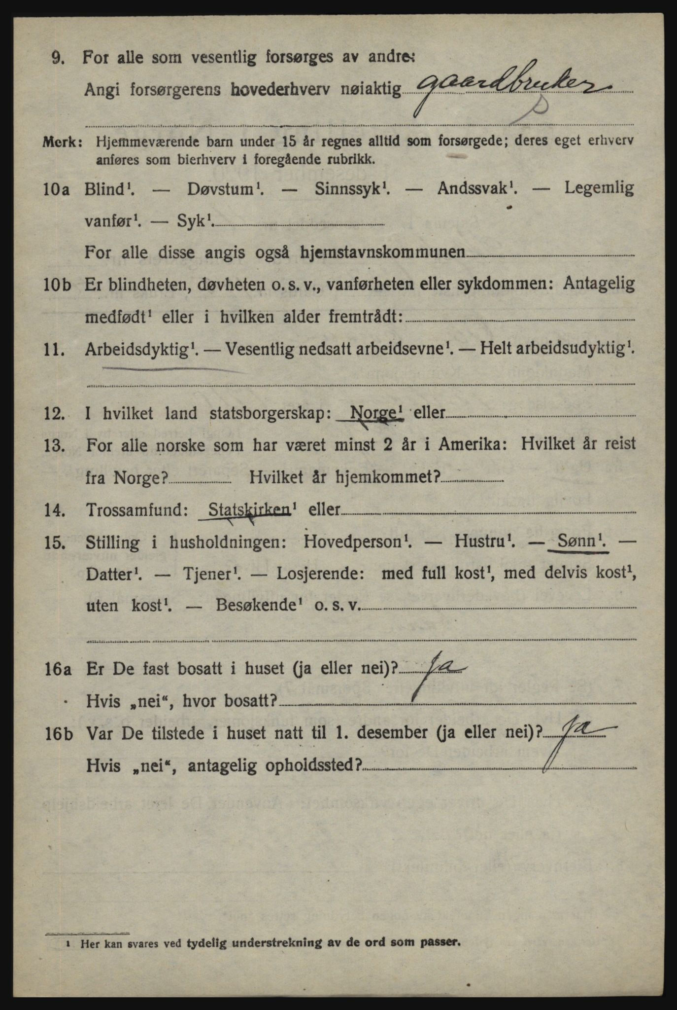 SAO, 1920 census for Skjeberg, 1920, p. 5280