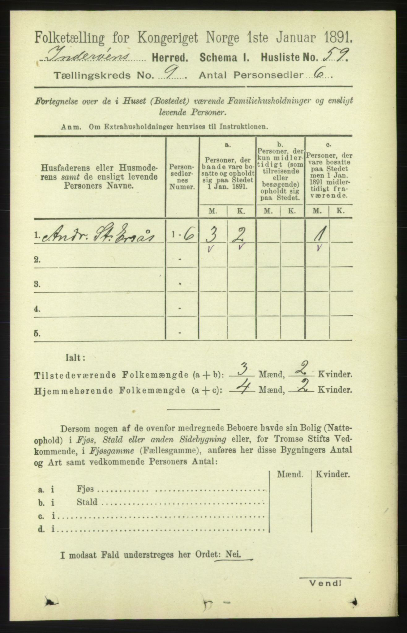 RA, 1891 census for 1729 Inderøy, 1891, p. 5171