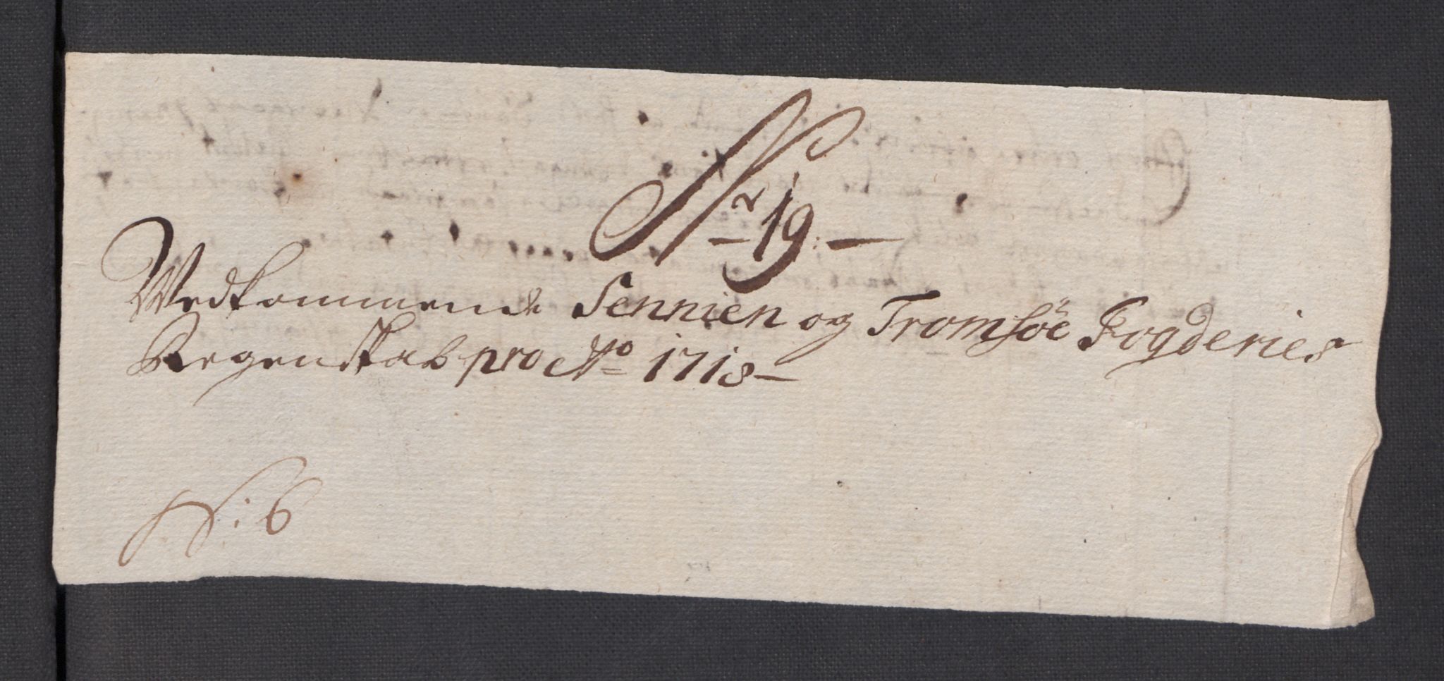 Rentekammeret inntil 1814, Reviderte regnskaper, Fogderegnskap, AV/RA-EA-4092/R68/L4764: Fogderegnskap Senja og Troms, 1718, p. 130