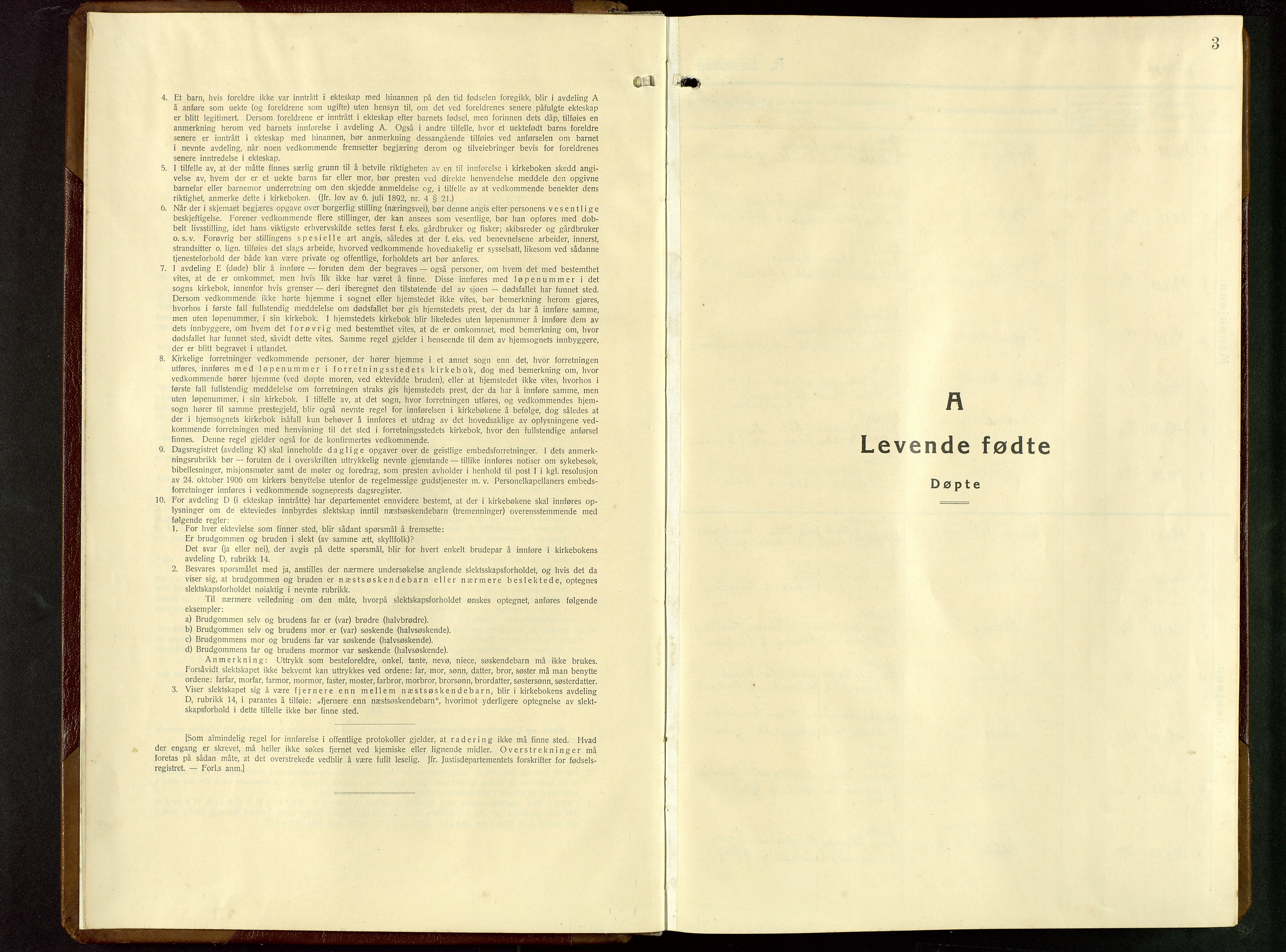 Håland sokneprestkontor, AV/SAST-A-101802/001/30BB/L0005: Parish register (copy) no. B 5, 1934-1955, p. 3