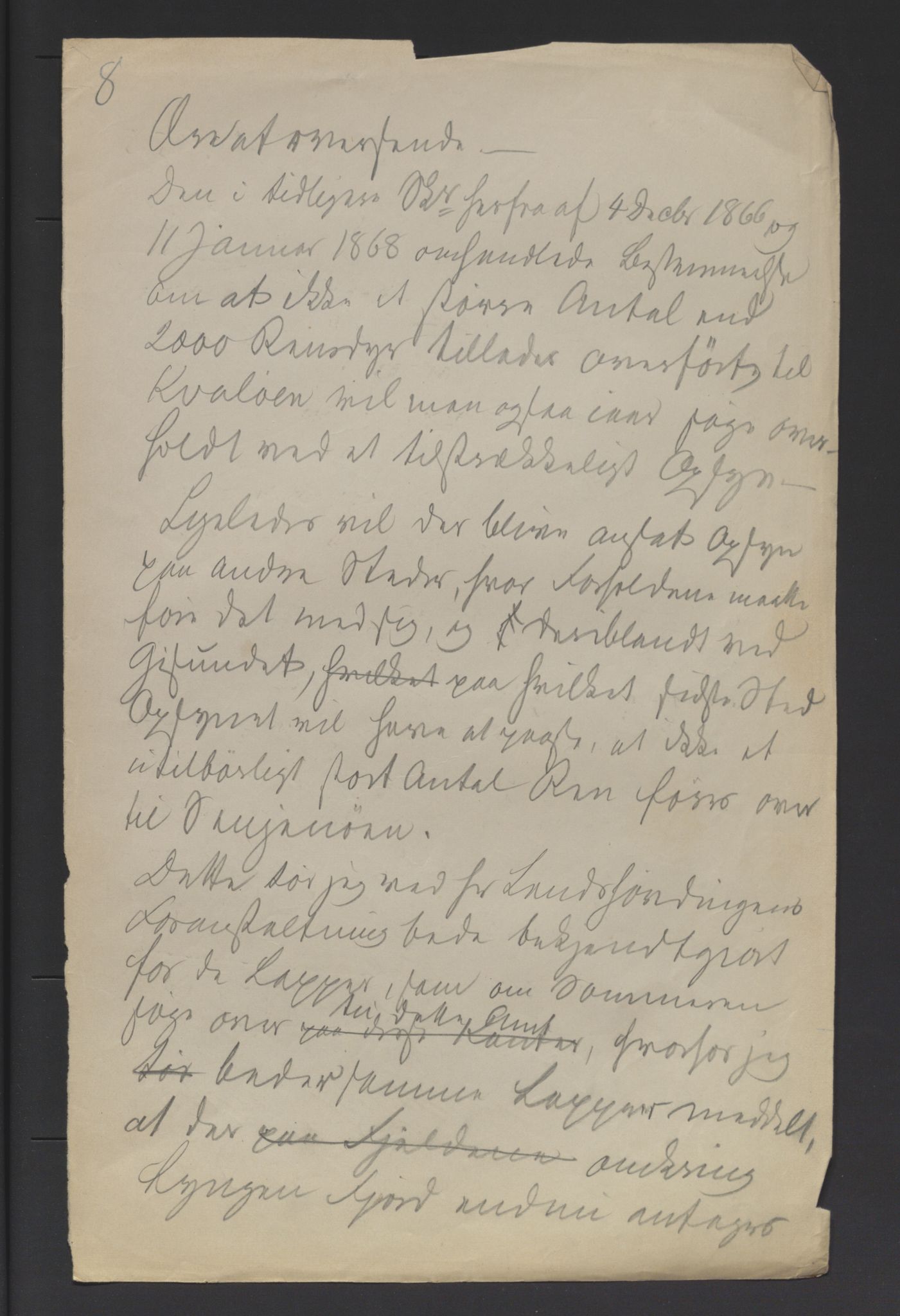 Fylkesmannen i Troms, SATØ/S-0001/A7.46/L2460/0001: Samiske saker / Lappevesenet - årsberetninger, 1867-1877, p. 54