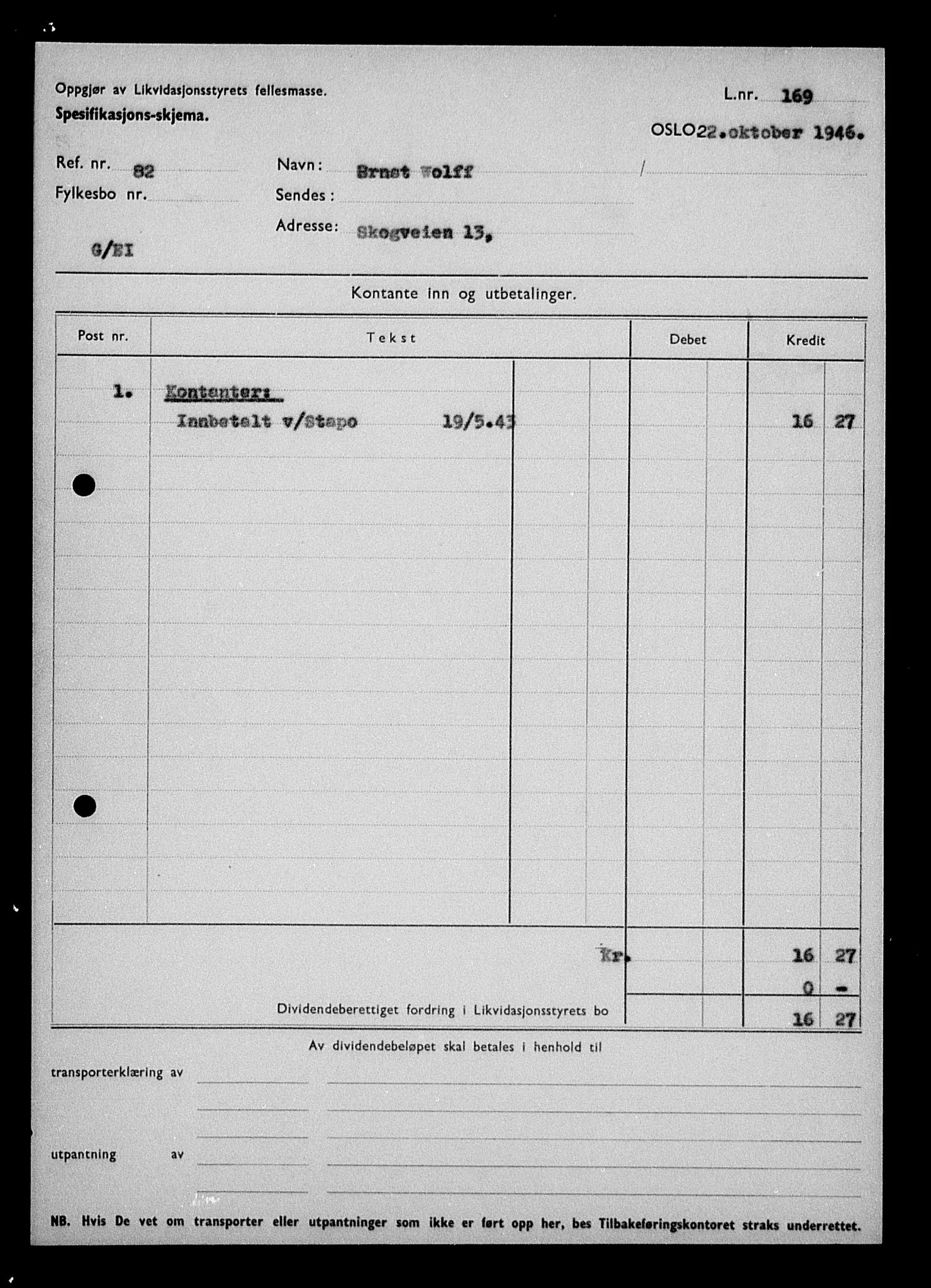 Justisdepartementet, Tilbakeføringskontoret for inndratte formuer, AV/RA-S-1564/H/Hc/Hcc/L0986: --, 1945-1947, p. 514