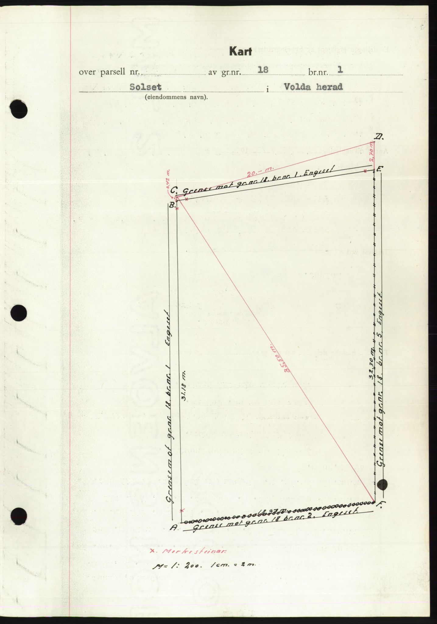 Søre Sunnmøre sorenskriveri, AV/SAT-A-4122/1/2/2C/L0075: Mortgage book no. 1A, 1943-1943, Diary no: : 605/1943