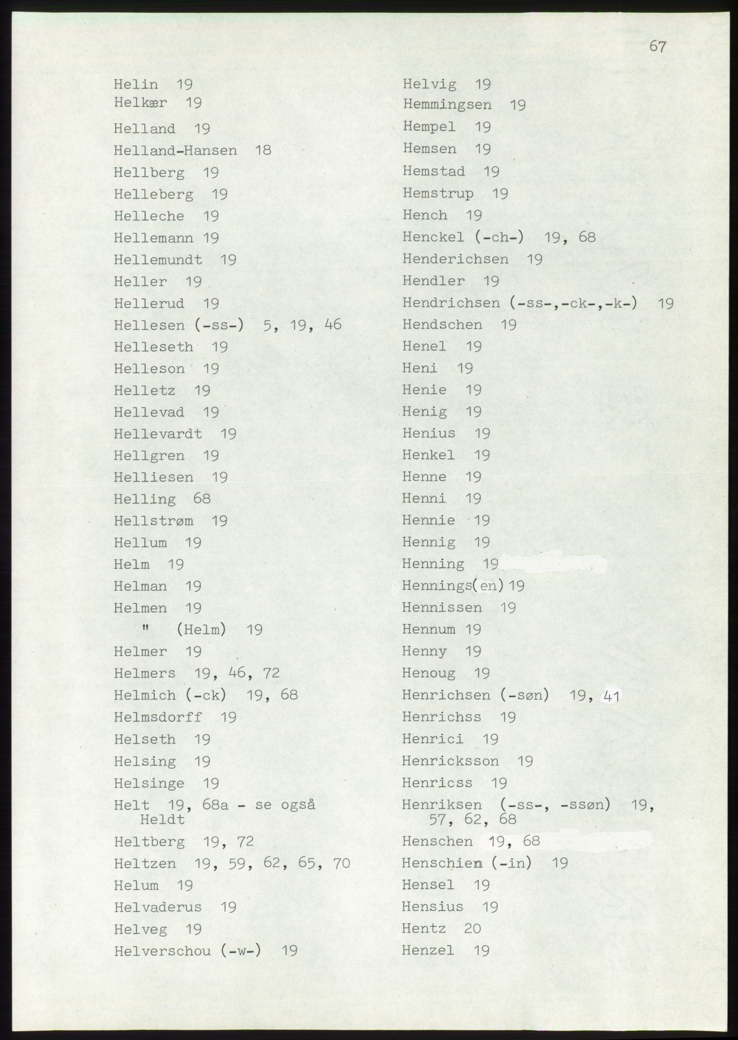 Lassens samlinger, AV/RA-PA-0051, 1500-1907, p. 67