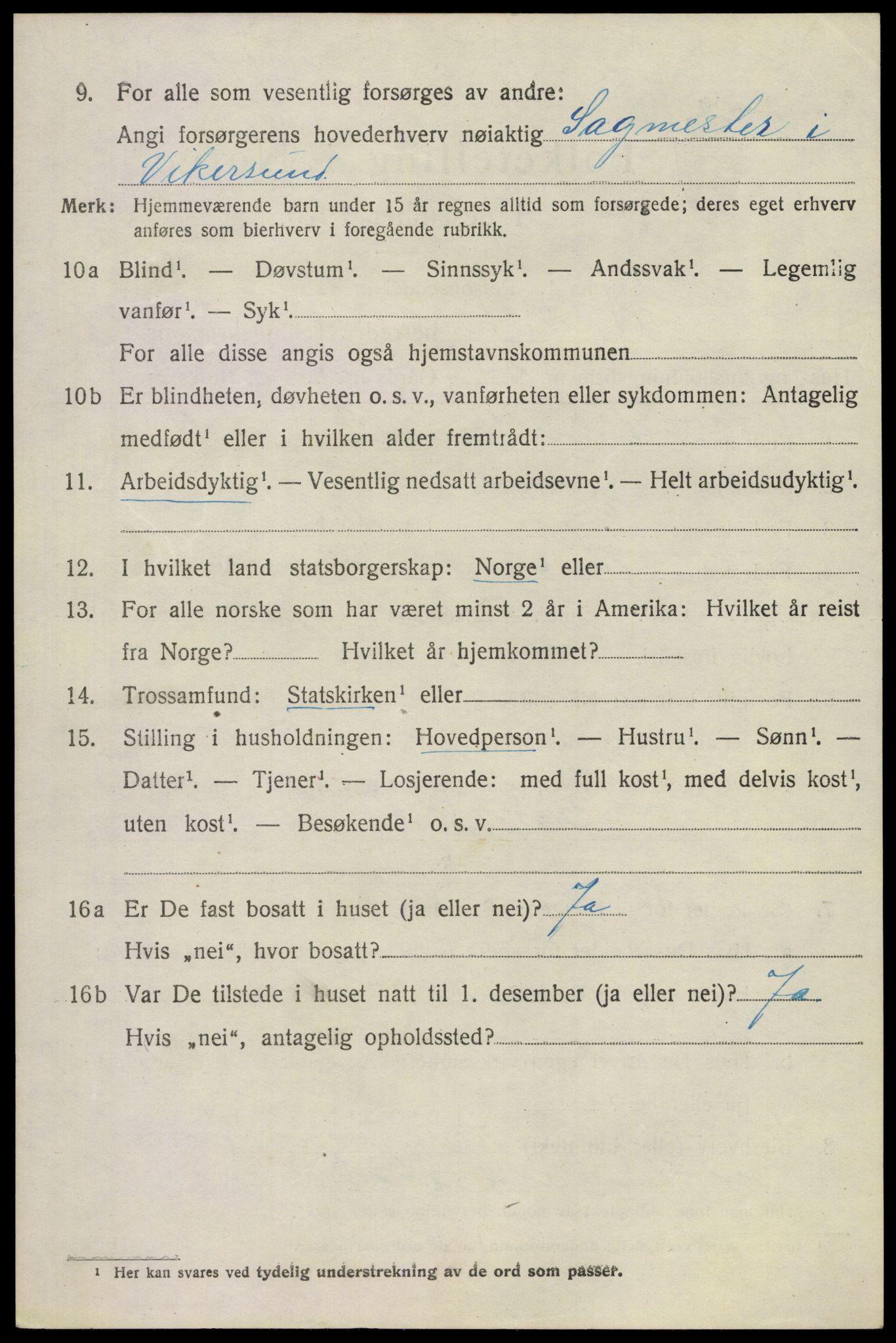 SAKO, 1920 census for Modum, 1920, p. 26204