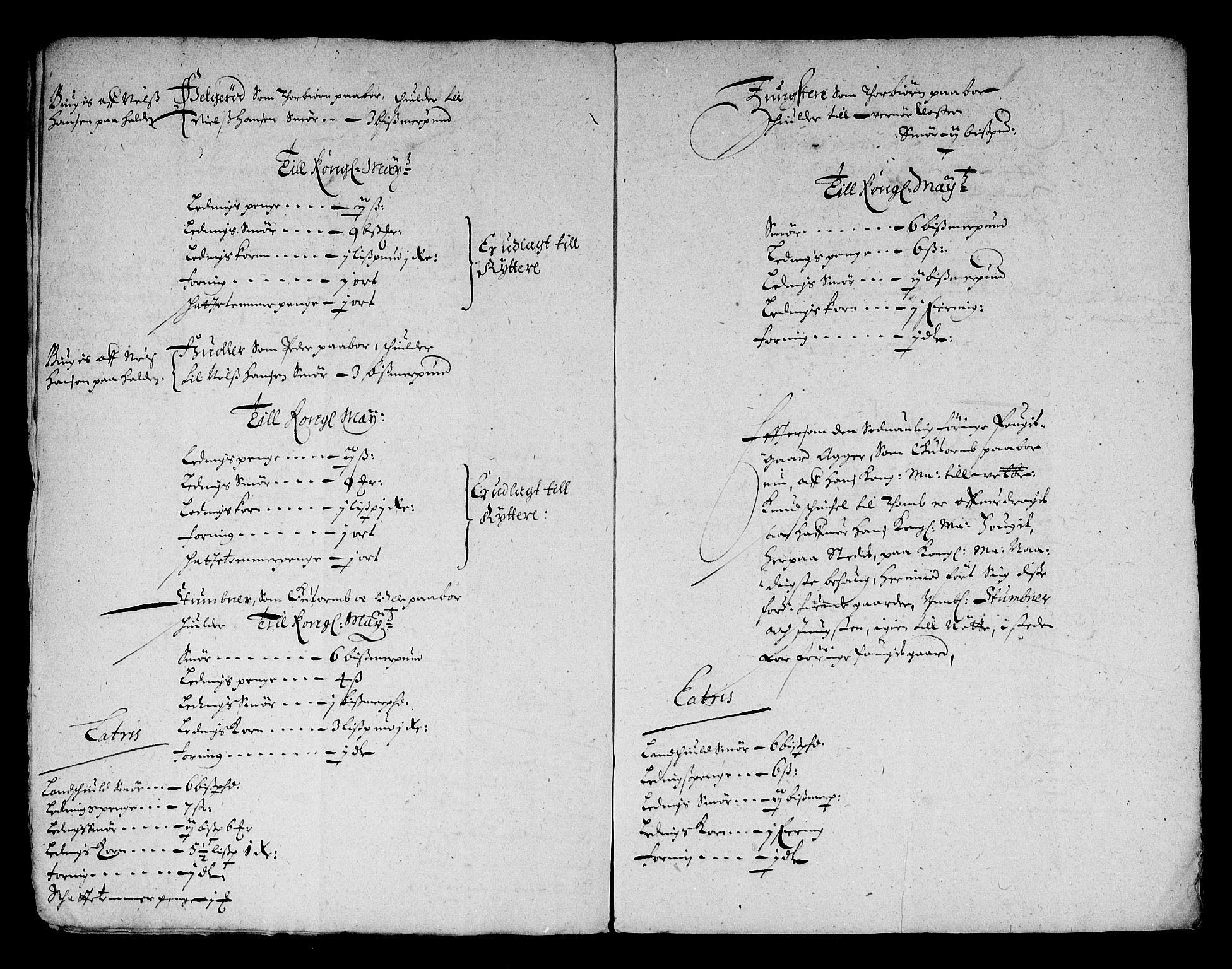 Rentekammeret inntil 1814, Reviderte regnskaper, Stiftamtstueregnskaper, Landkommissariatet på Akershus og Akershus stiftamt, AV/RA-EA-5869/R/Ra/L0021: Landkommissariatet på Akershus, 1664