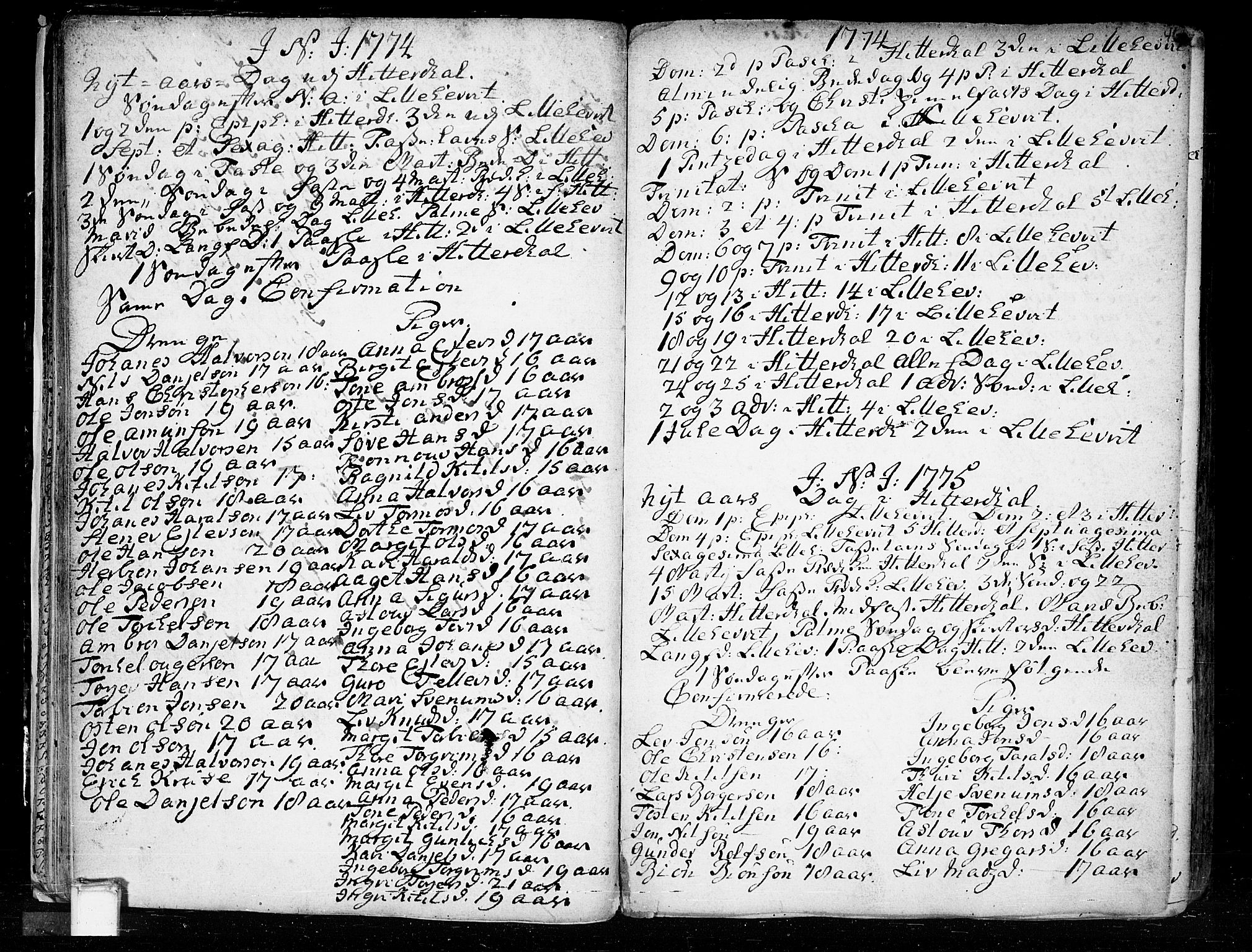 Heddal kirkebøker, SAKO/A-268/F/Fa/L0003: Parish register (official) no. I 3, 1723-1783, p. 46