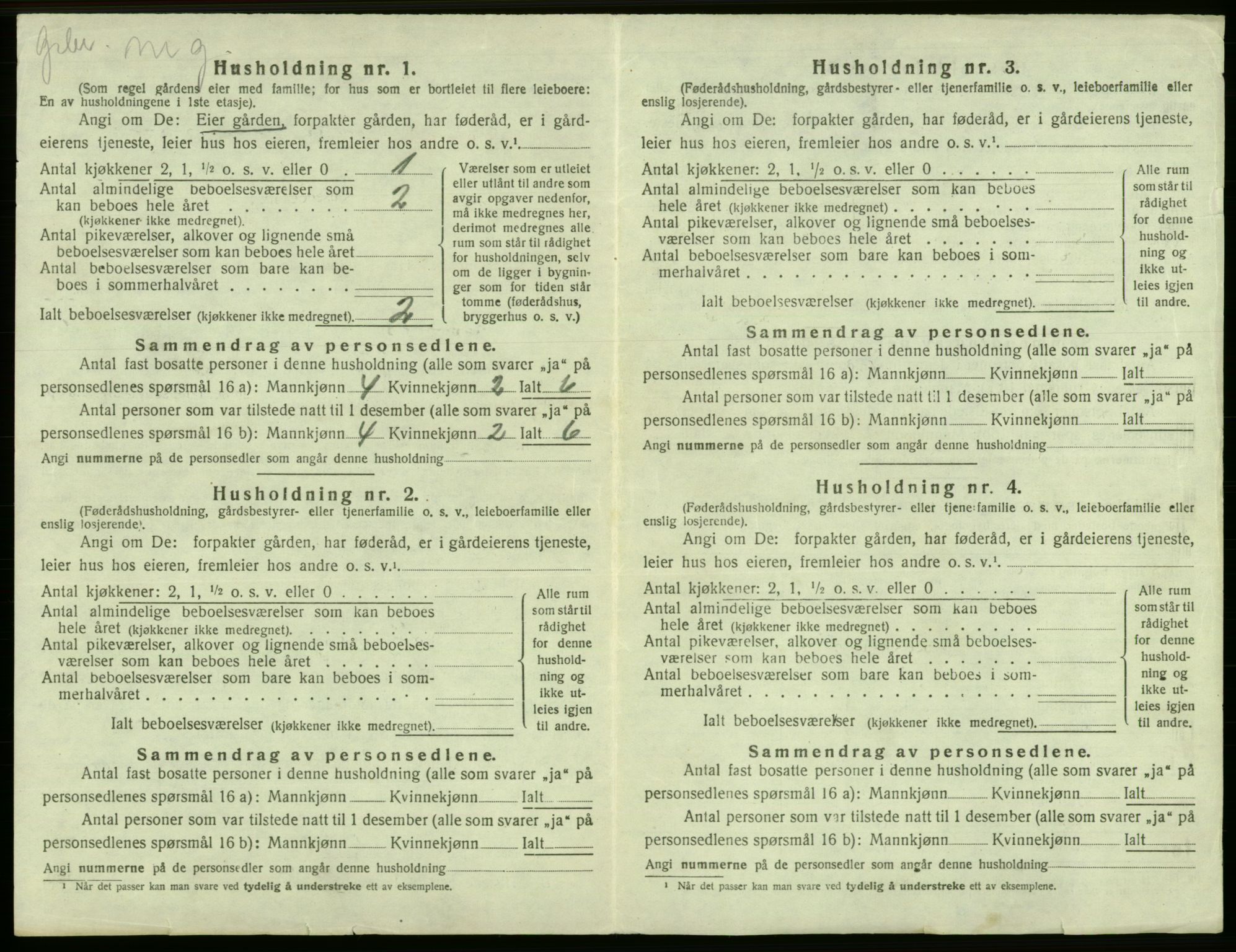 SAB, 1920 census for Laksevåg, 1920, p. 1567