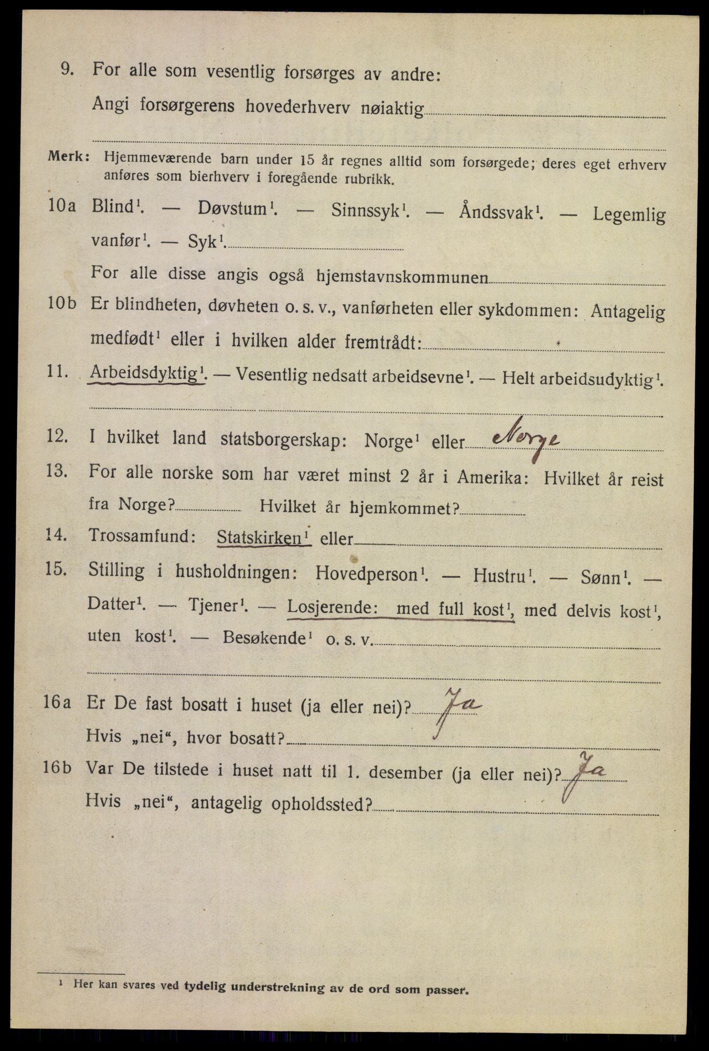 SAKO, 1920 census for Øvre Sandsvær, 1920, p. 2171