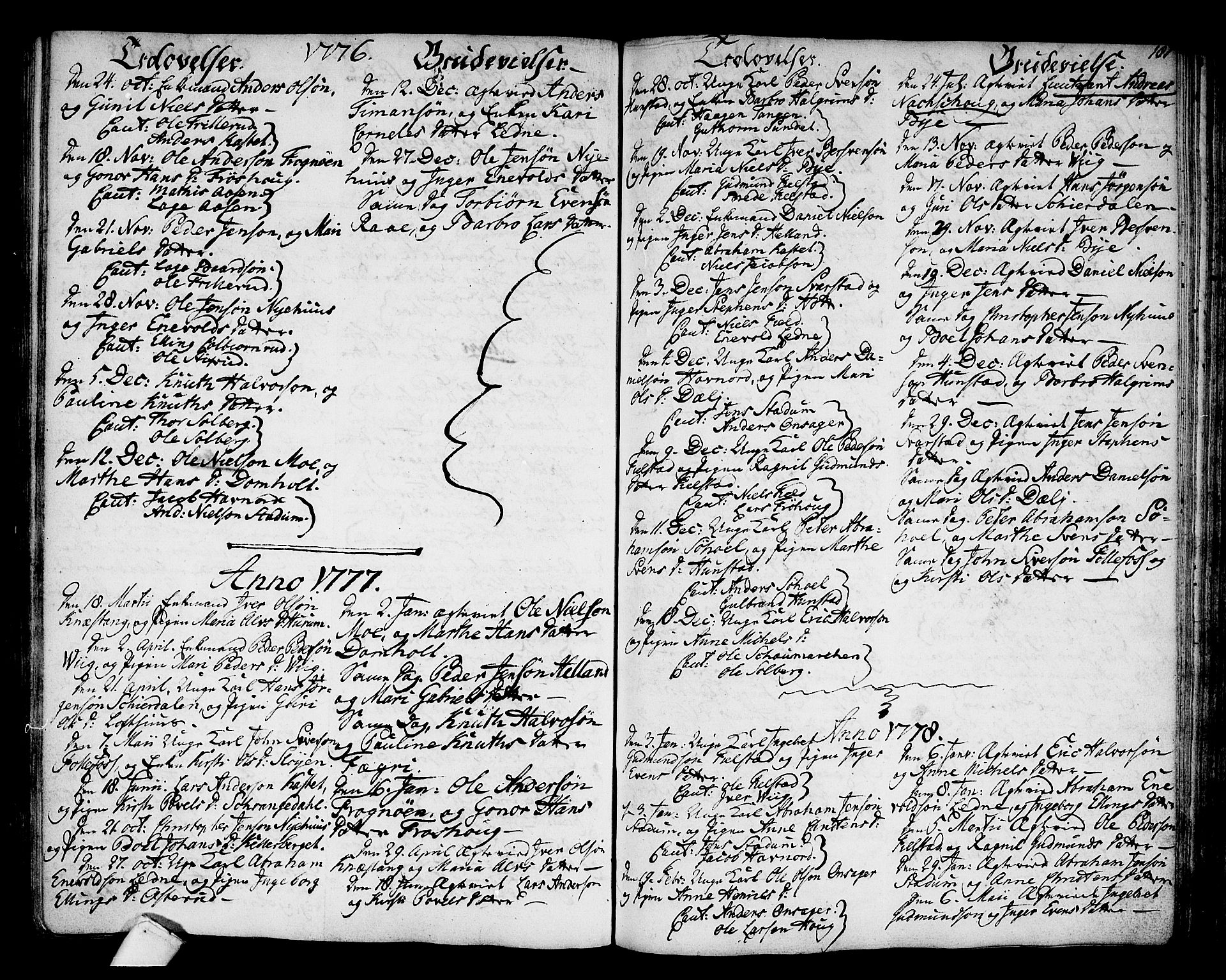 Hole kirkebøker, SAKO/A-228/F/Fa/L0002: Parish register (official) no. I 2, 1766-1814, p. 187