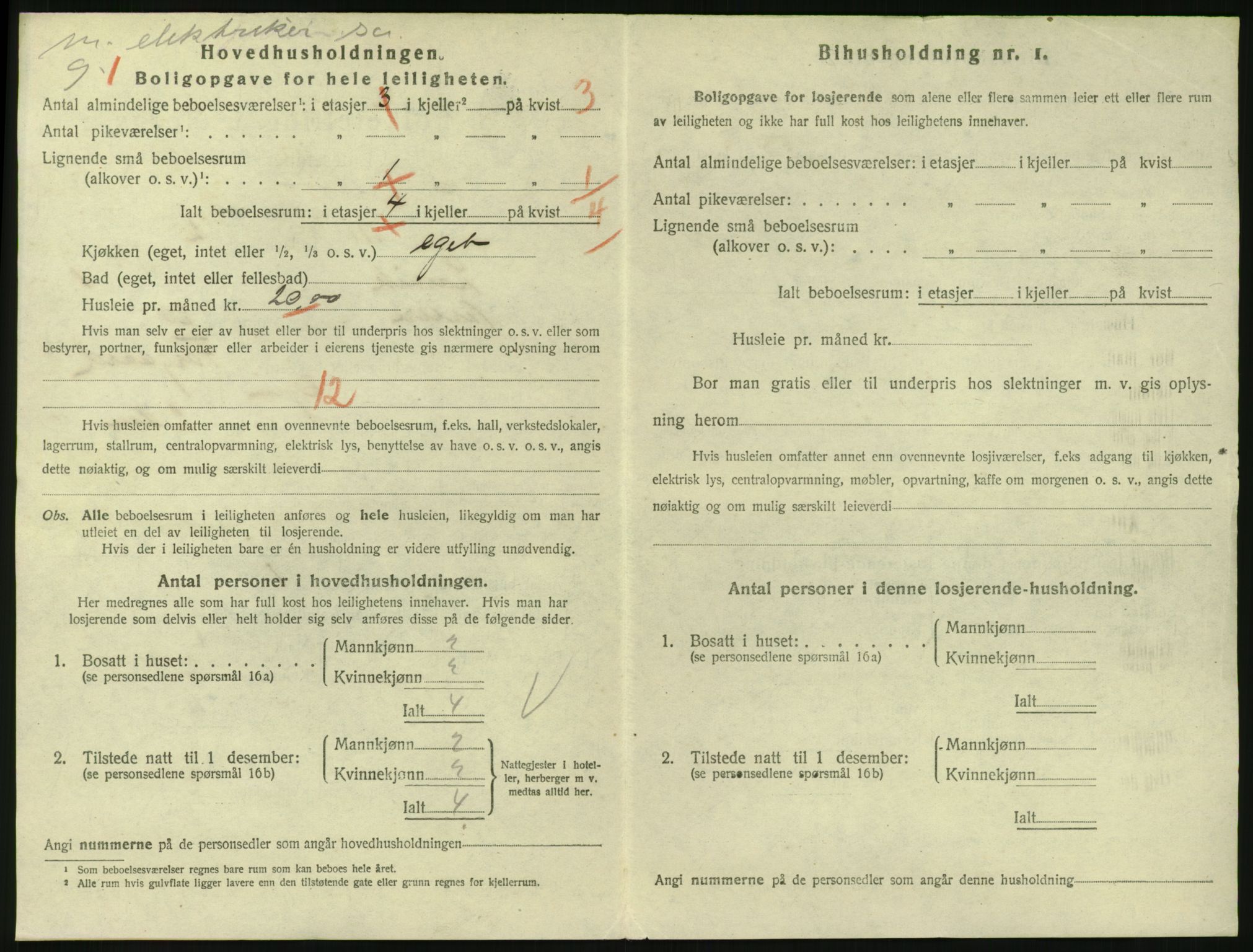 SAKO, 1920 census for Larvik, 1920, p. 3425