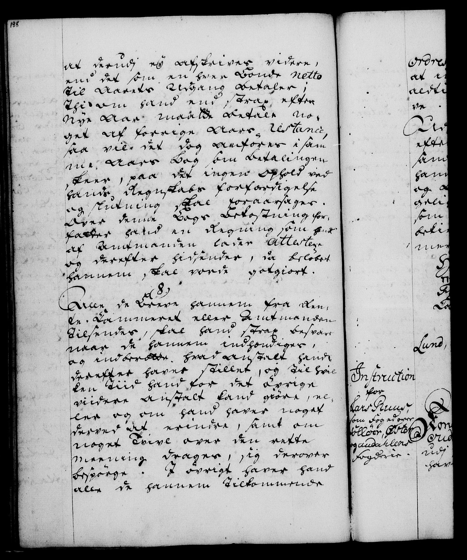 Rentekammeret, Kammerkanselliet, RA/EA-3111/G/Gg/Ggi/L0003: Norsk instruksjonsprotokoll med register (merket RK 53.36), 1751-1775, p. 188