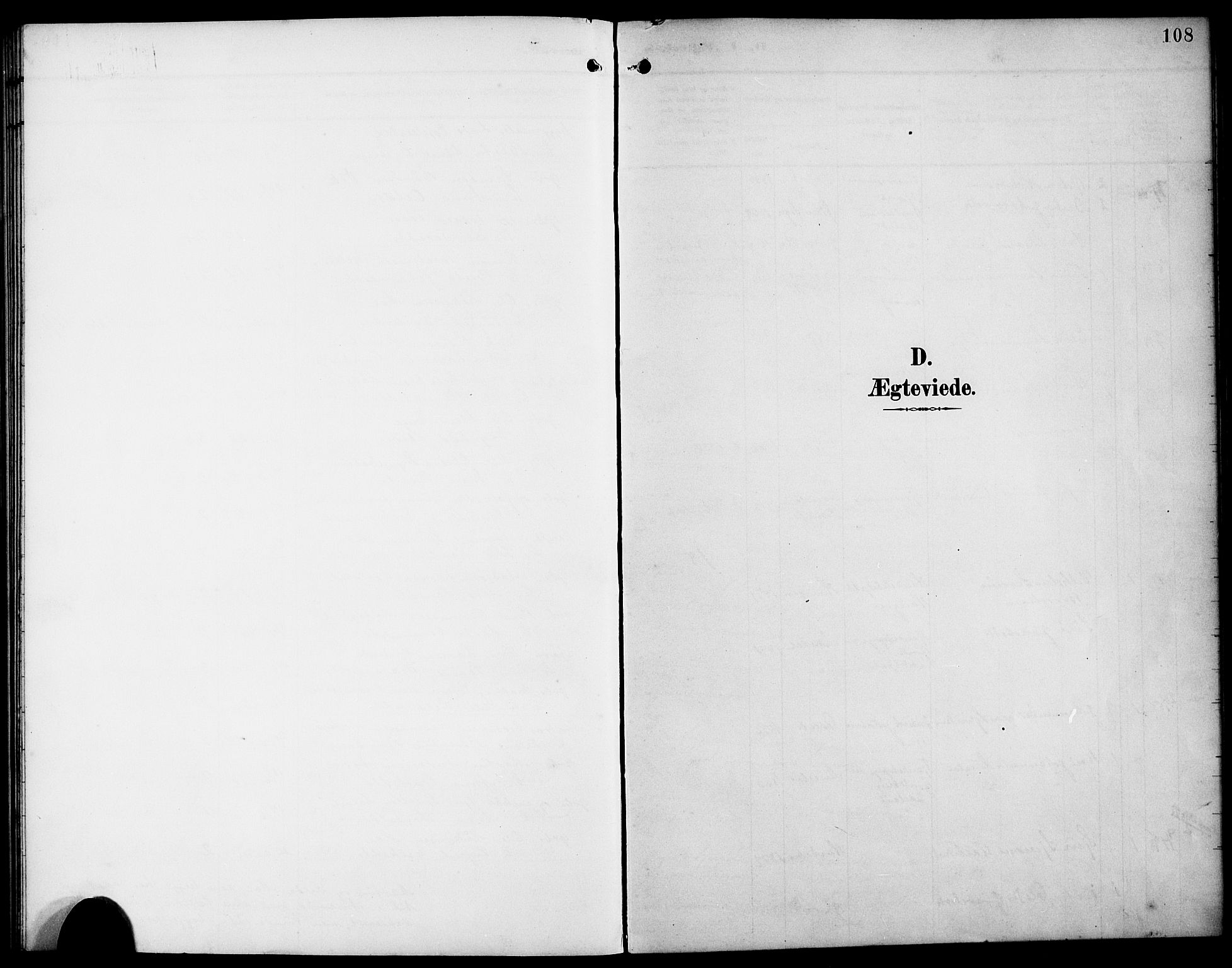 Etne sokneprestembete, AV/SAB-A-75001/H/Hab: Parish register (copy) no. B 5, 1898-1926, p. 108