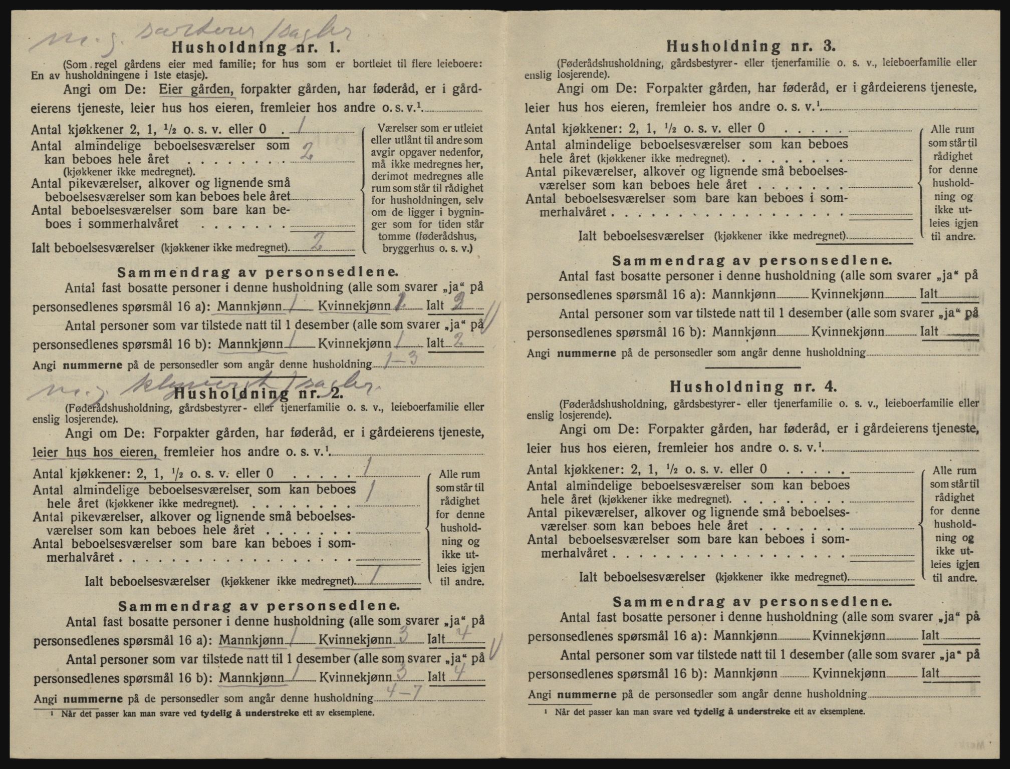 SAO, 1920 census for Glemmen, 1920, p. 1844