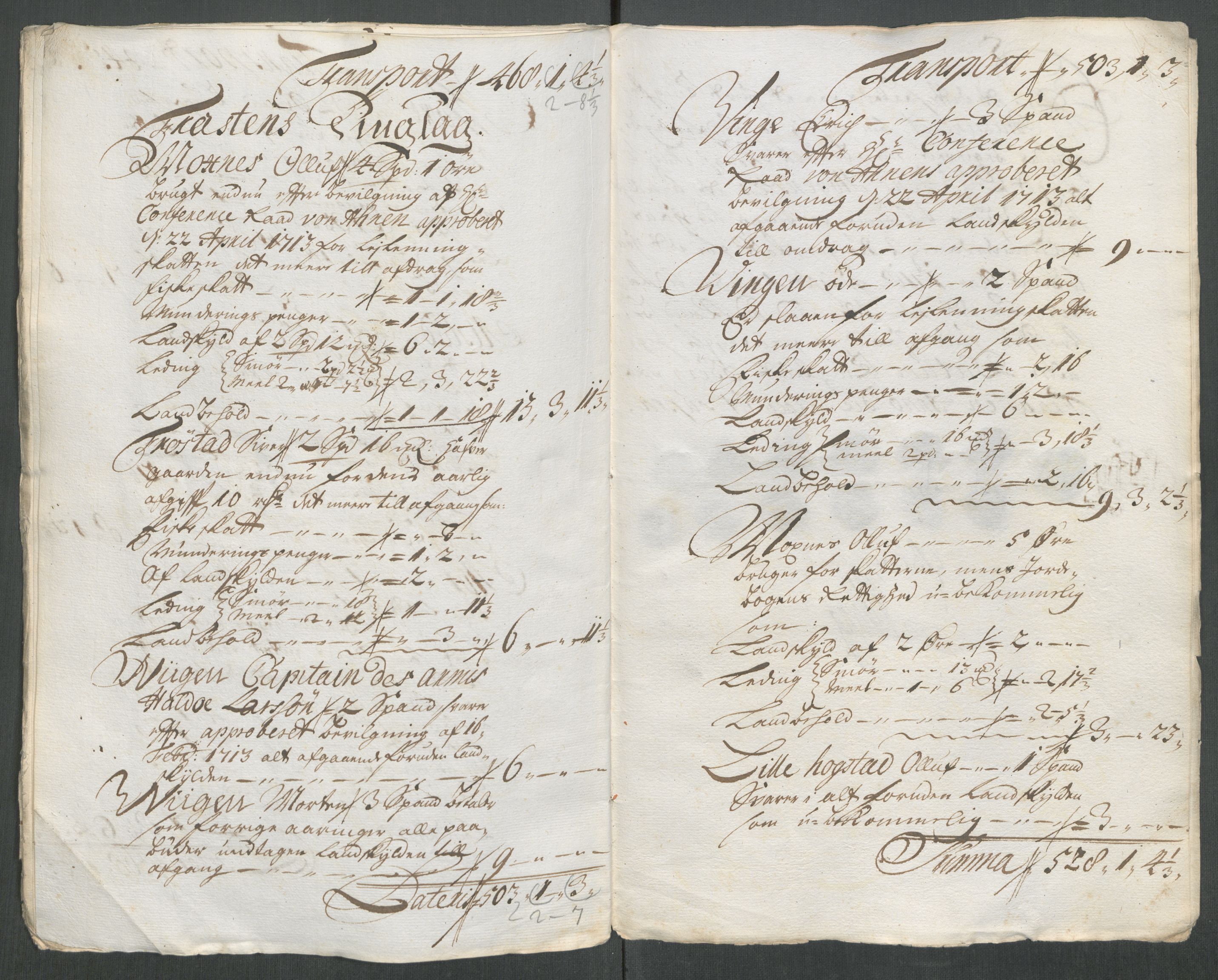 Rentekammeret inntil 1814, Reviderte regnskaper, Fogderegnskap, AV/RA-EA-4092/R62/L4208: Fogderegnskap Stjørdal og Verdal, 1718, p. 293