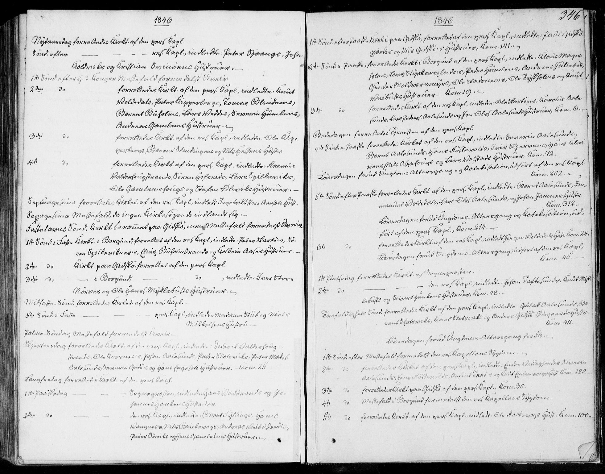 Ministerialprotokoller, klokkerbøker og fødselsregistre - Møre og Romsdal, SAT/A-1454/528/L0396: Parish register (official) no. 528A07, 1839-1847, p. 346