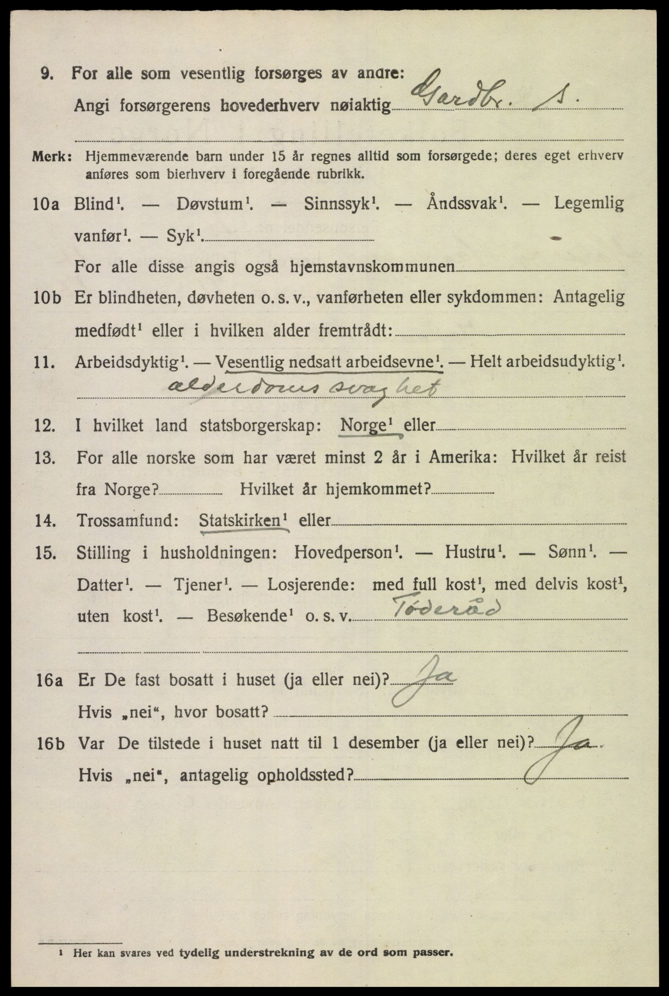 SAK, 1920 census for Halse og Harkmark, 1920, p. 6938