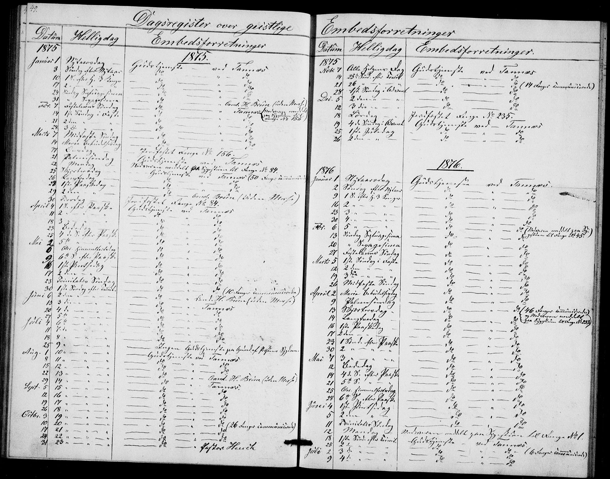 Akershus festnings slaveri Kirkebøker, SAO/A-10841/F/Fa/L0002: Parish register (official) no. 2, 1852-1883, p. 49