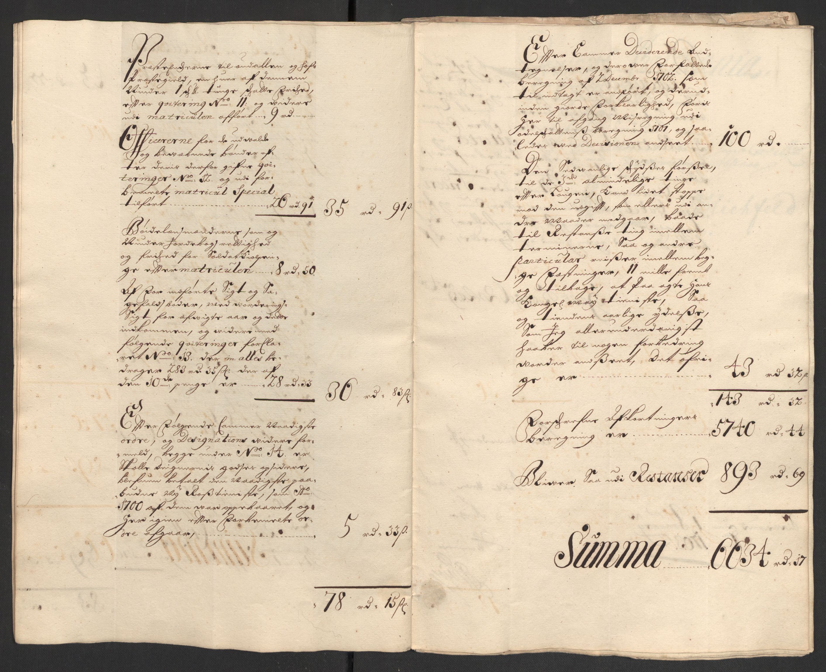 Rentekammeret inntil 1814, Reviderte regnskaper, Fogderegnskap, AV/RA-EA-4092/R13/L0840: Fogderegnskap Solør, Odal og Østerdal, 1702, p. 10