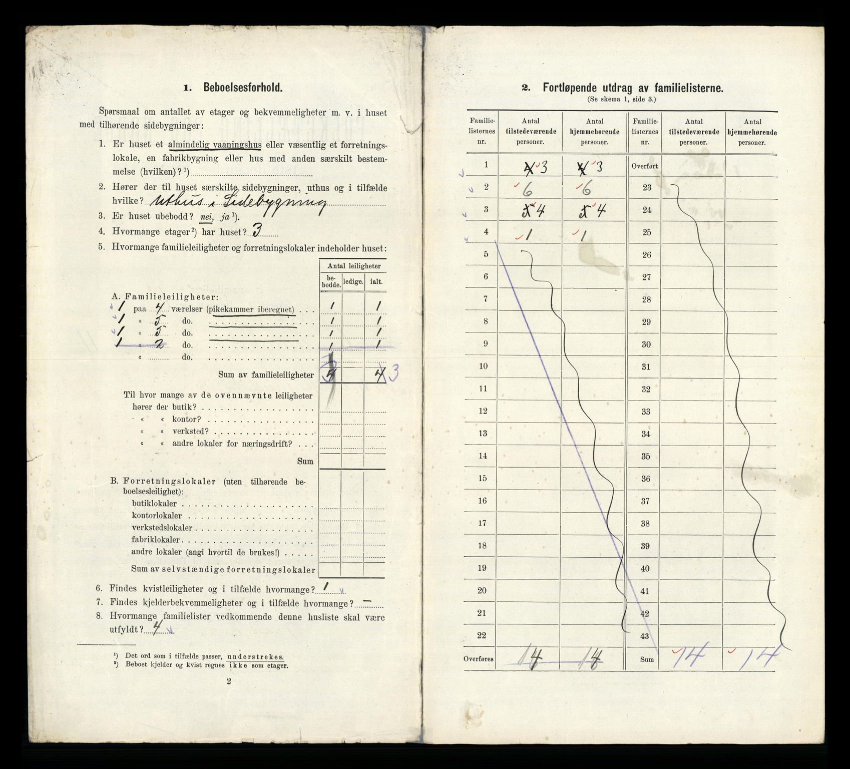 RA, 1910 census for Kristiansund, 1910, p. 3120