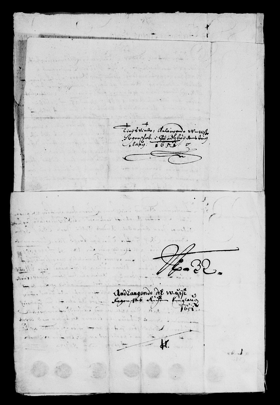 Rentekammeret inntil 1814, Reviderte regnskaper, Lensregnskaper, AV/RA-EA-5023/R/Rb/Rbw/L0098: Trondheim len, 1649-1651