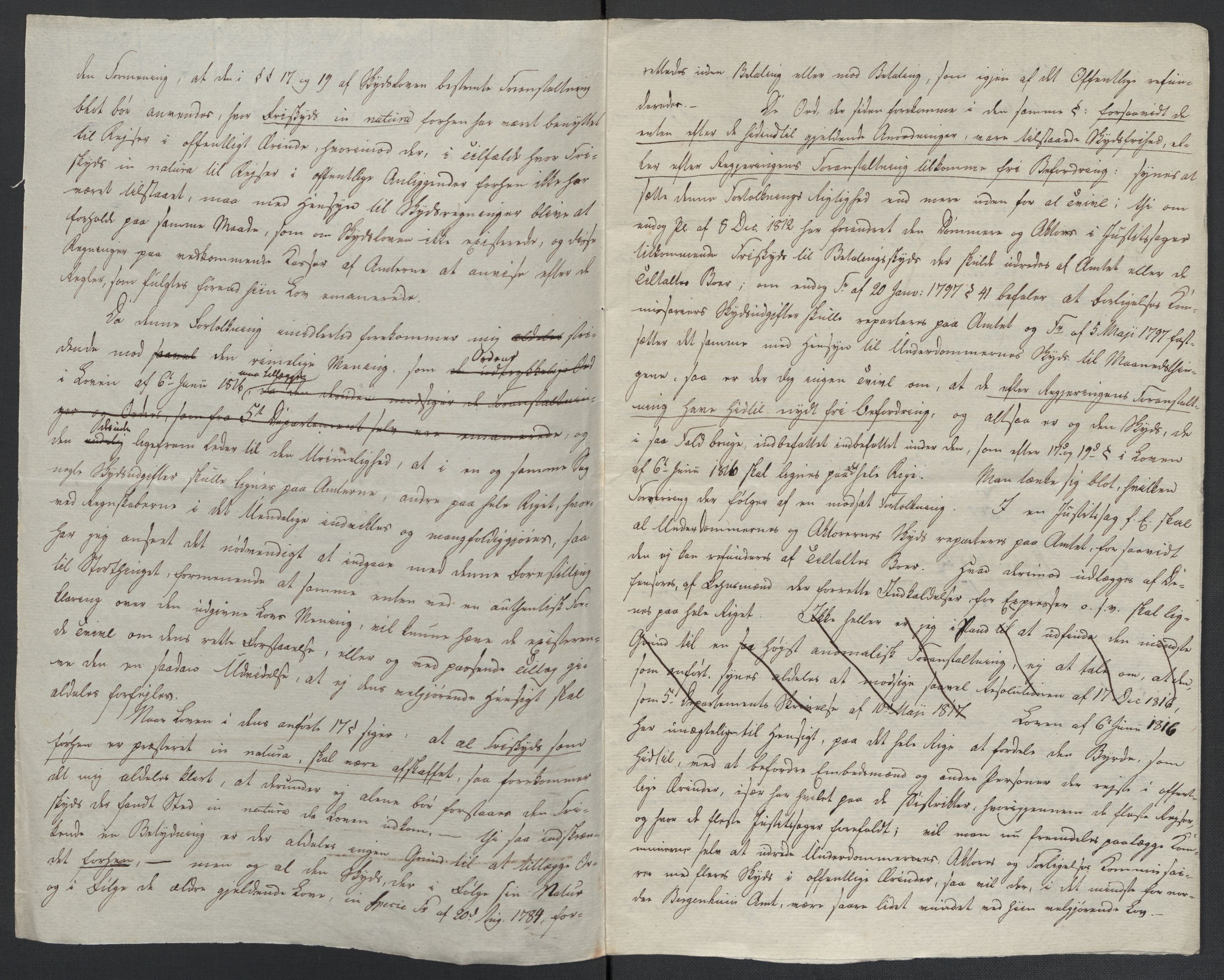 Christie, Wilhelm Frimann Koren, AV/RA-PA-0014/F/L0005: Christies dokumenter fra Stortinget, 1815-1816, p. 597