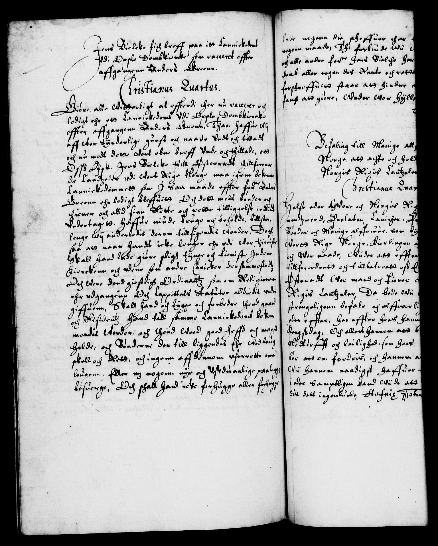 Danske Kanselli 1572-1799, AV/RA-EA-3023/F/Fc/Fca/Fcaa/L0003: Norske registre (mikrofilm), 1596-1616, p. 465b