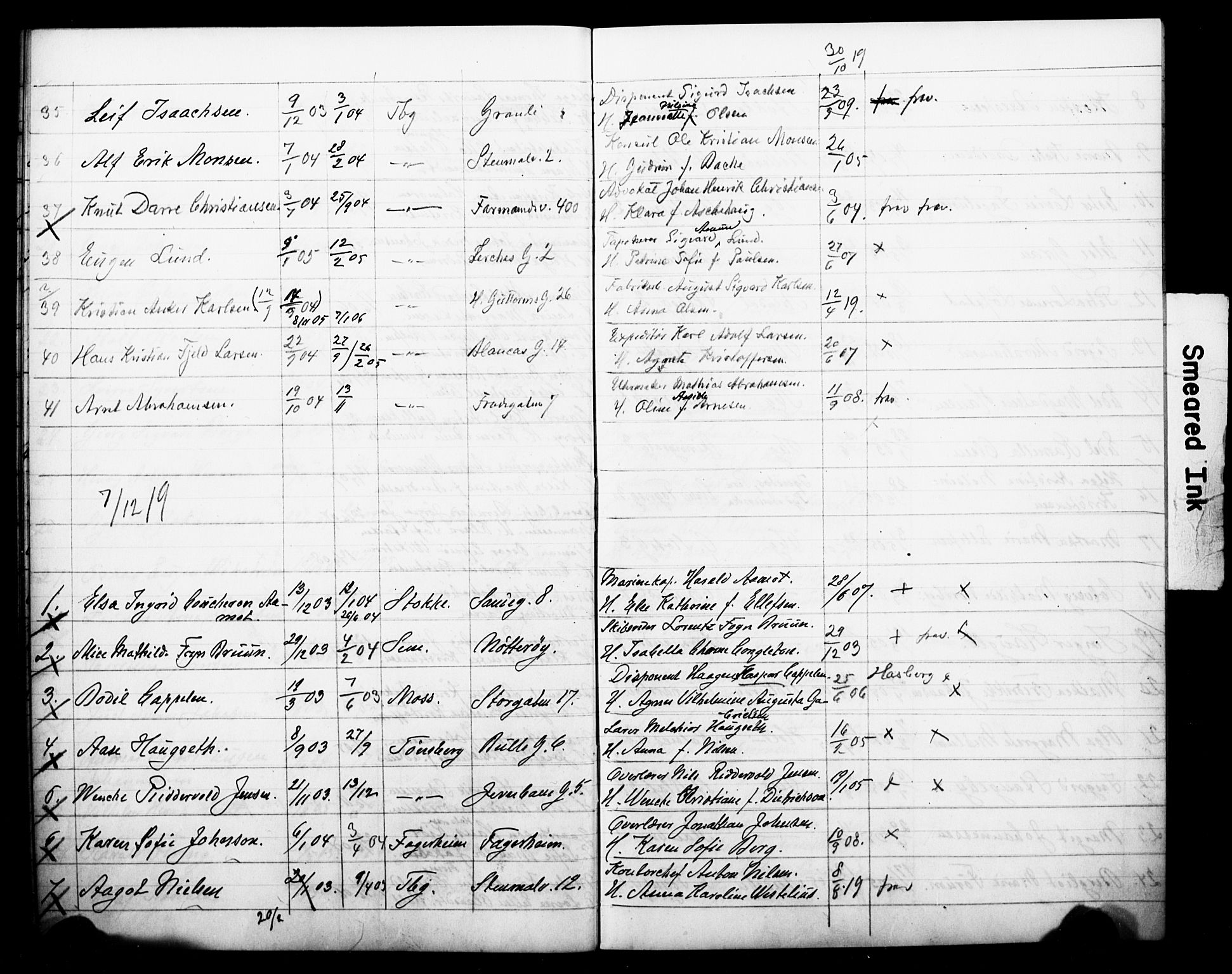 Tønsberg kirkebøker, AV/SAKO-A-330/F/Fa/L0015: Parish register (official) no. I 15, 1916-1922