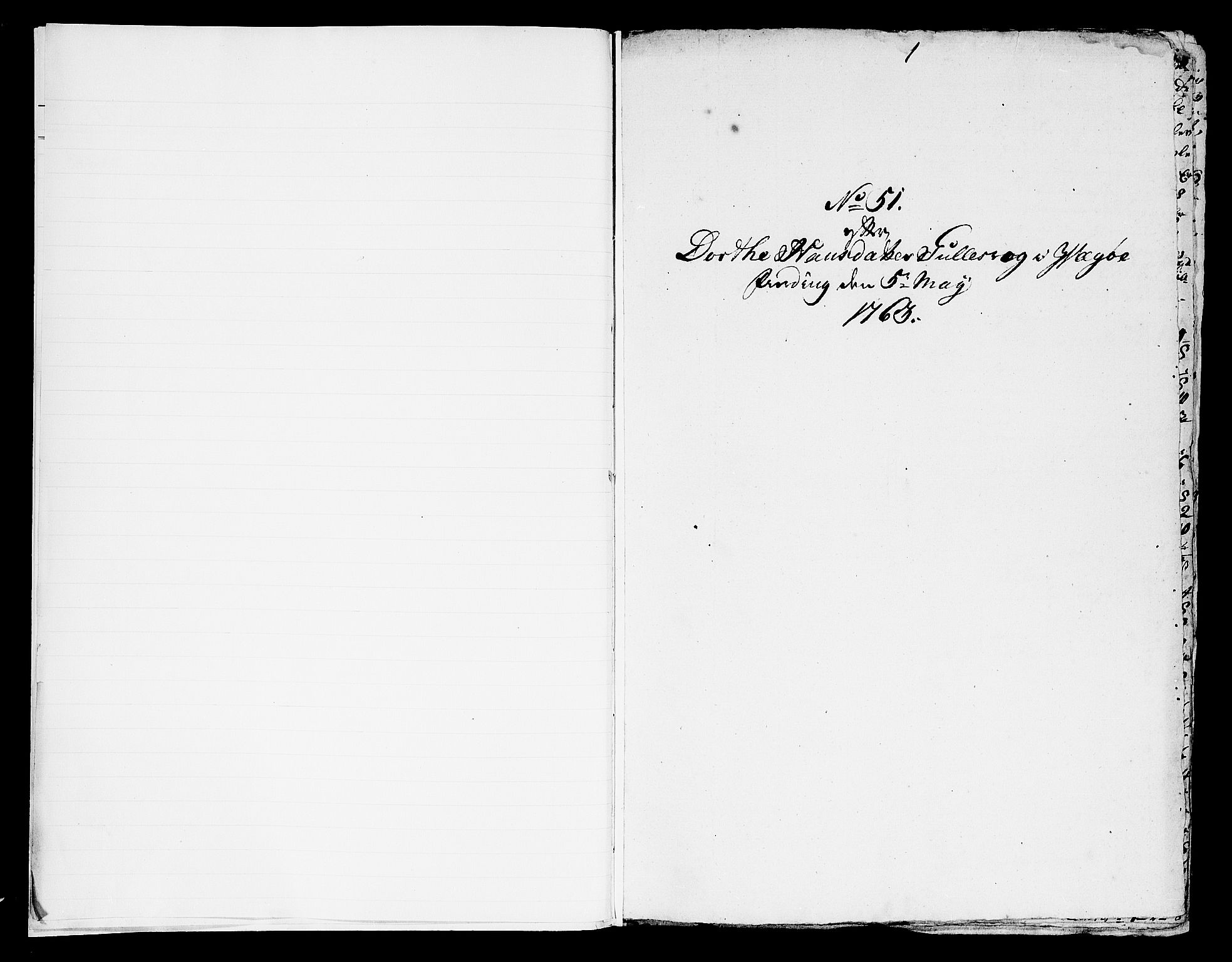 Helgeland sorenskriveri, SAT/A-0004/3/3A/L0053: Konseptprotokoll 38, 1763, p. 0b-1a