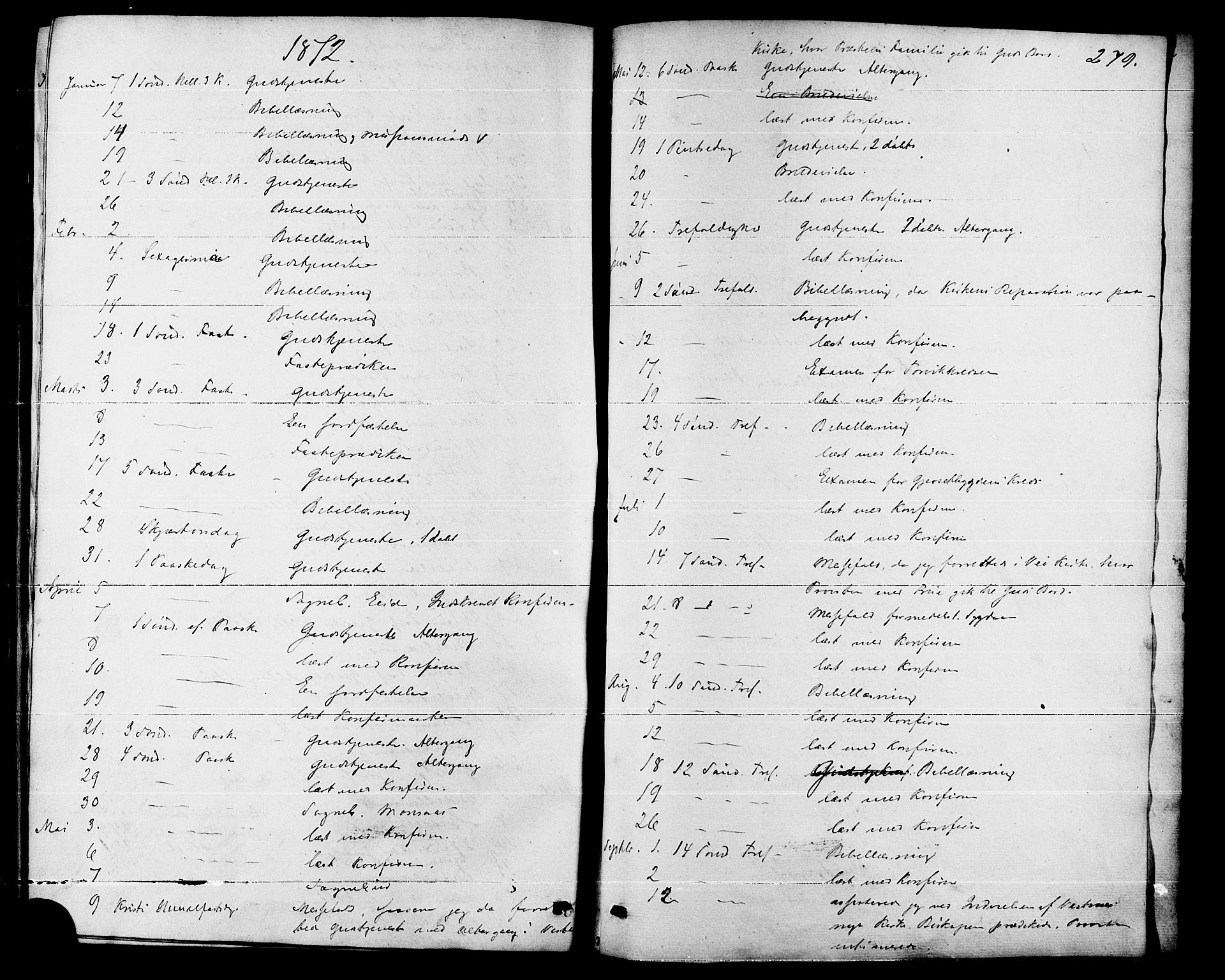 Ministerialprotokoller, klokkerbøker og fødselsregistre - Møre og Romsdal, AV/SAT-A-1454/542/L0552: Parish register (official) no. 542A02, 1854-1884, p. 279