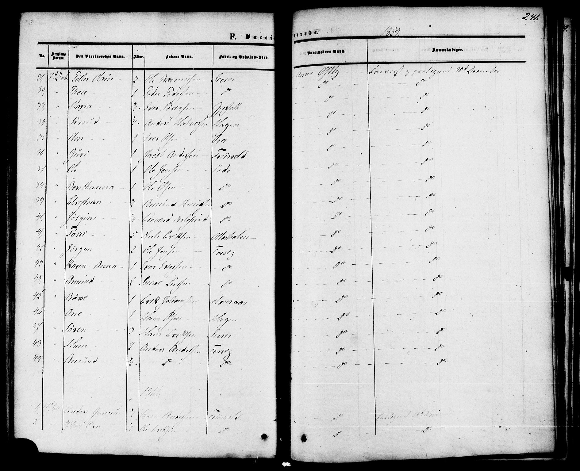 Ministerialprotokoller, klokkerbøker og fødselsregistre - Møre og Romsdal, AV/SAT-A-1454/542/L0552: Parish register (official) no. 542A02, 1854-1884, p. 241