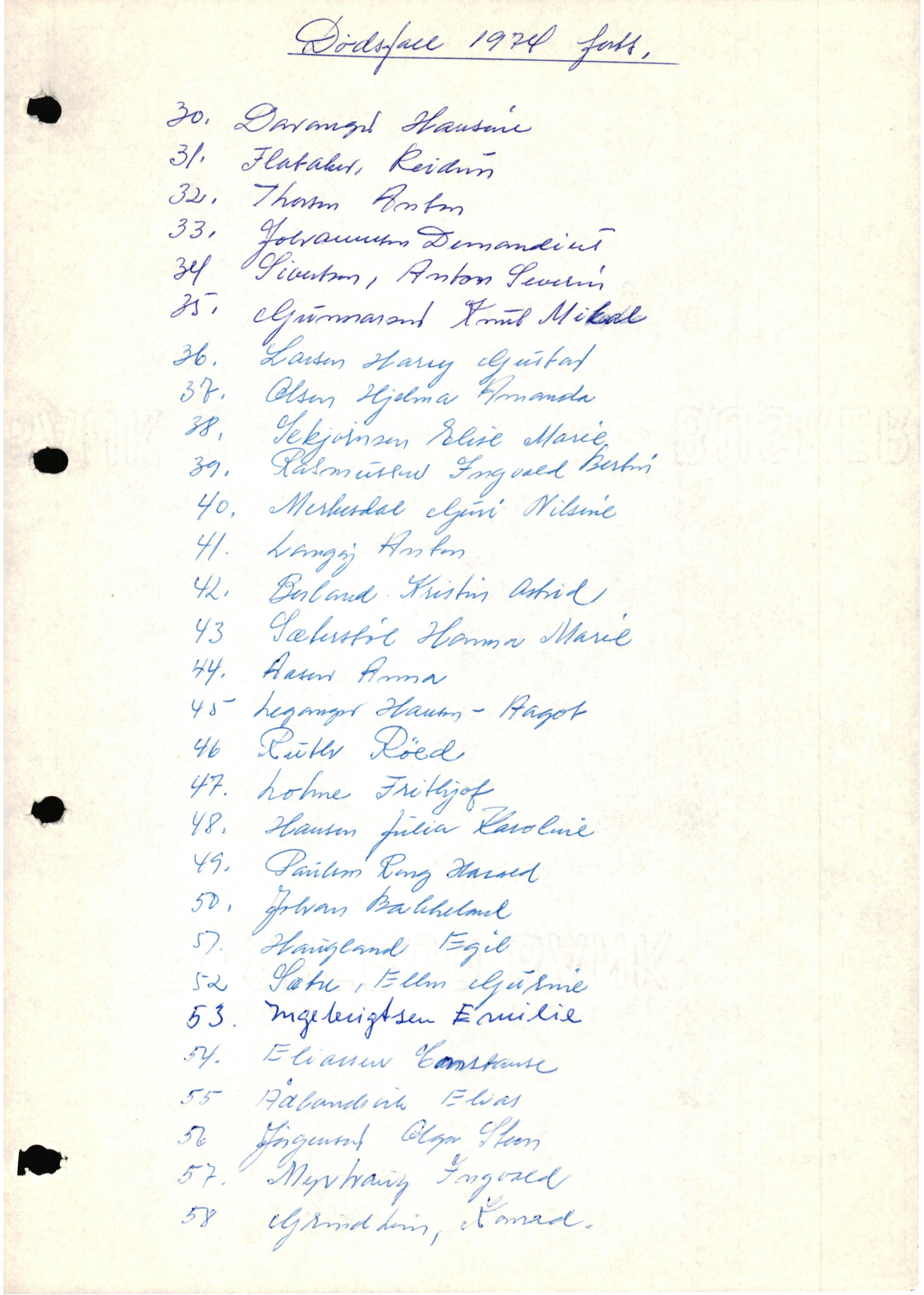 Lensmannen i Askøy, AV/SAB-A-31001/0006/L0010: Dødsfallprotokoll, 1973-1979, p. 12