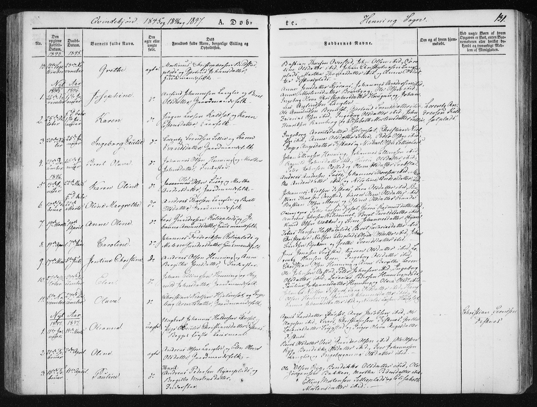 Ministerialprotokoller, klokkerbøker og fødselsregistre - Nord-Trøndelag, SAT/A-1458/735/L0339: Parish register (official) no. 735A06 /3, 1836-1848, p. 131