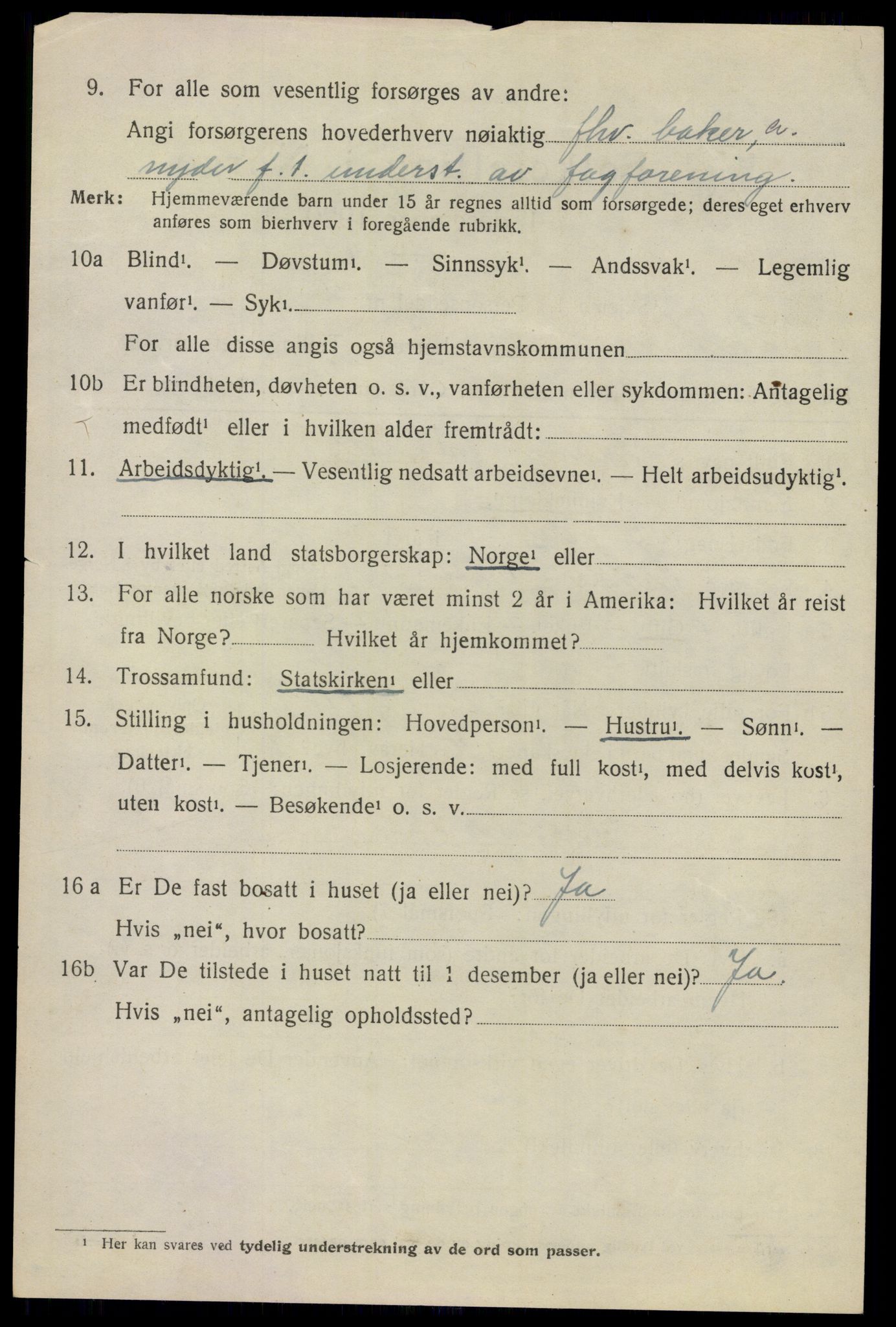 SAO, 1920 census for Skedsmo, 1920, p. 5804