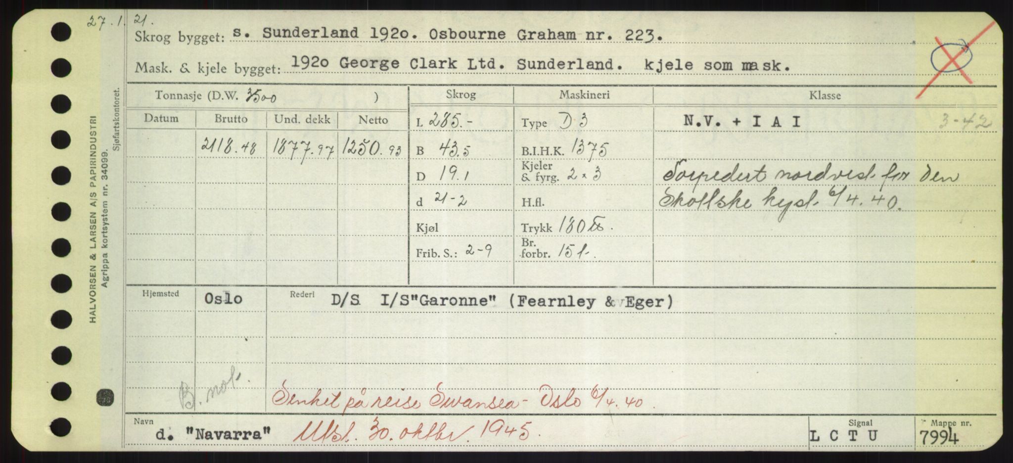 Sjøfartsdirektoratet med forløpere, Skipsmålingen, AV/RA-S-1627/H/Hd/L0026: Fartøy, N-Norhol, p. 77