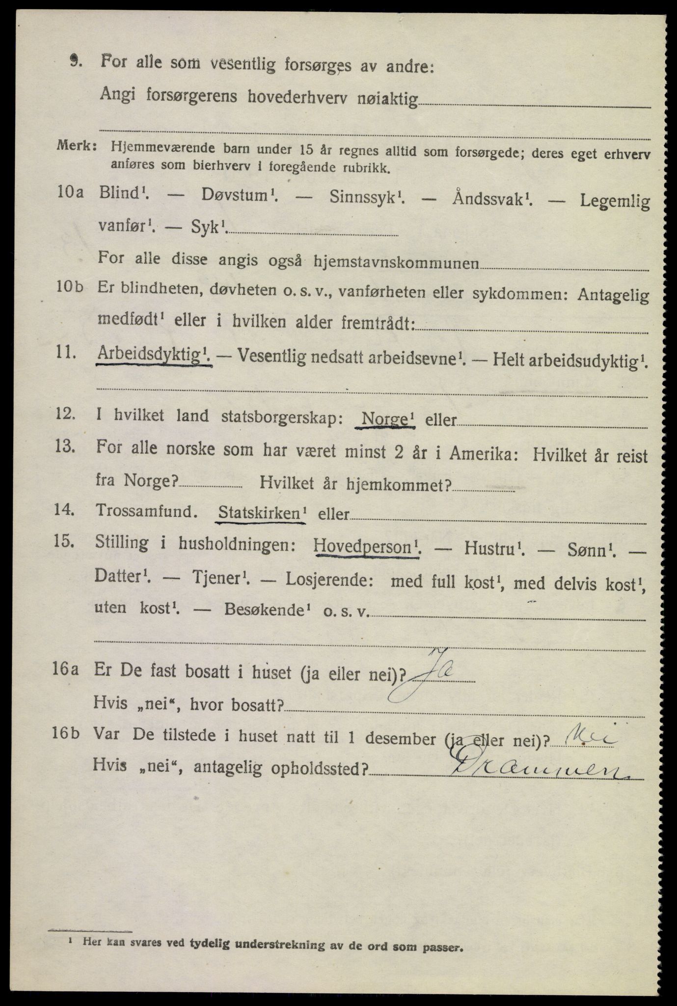 SAKO, 1920 census for Sigdal, 1920, p. 8065