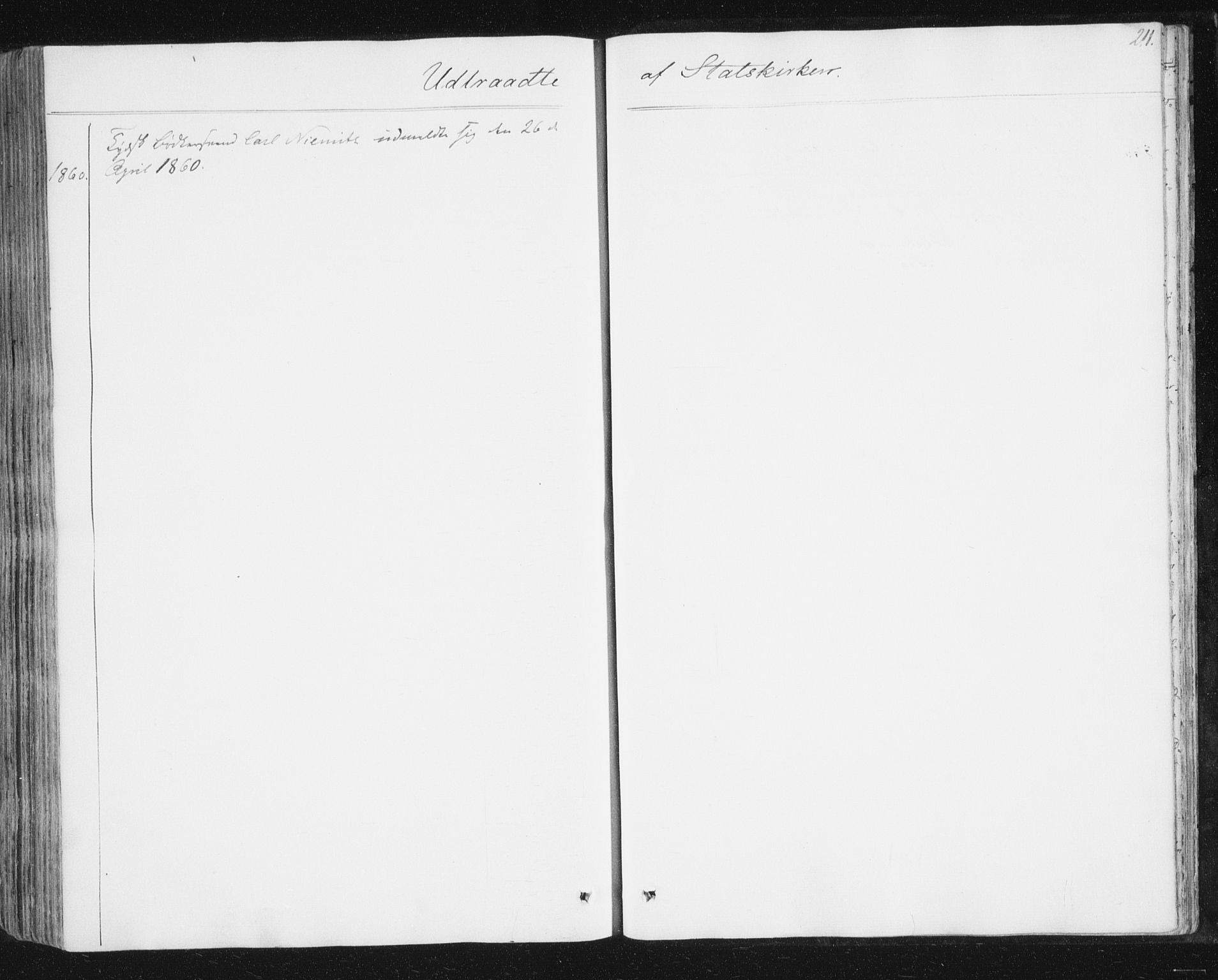 Vardø sokneprestkontor, AV/SATØ-S-1332/H/Ha/L0003kirke: Parish register (official) no. 3, 1843-1861, p. 211