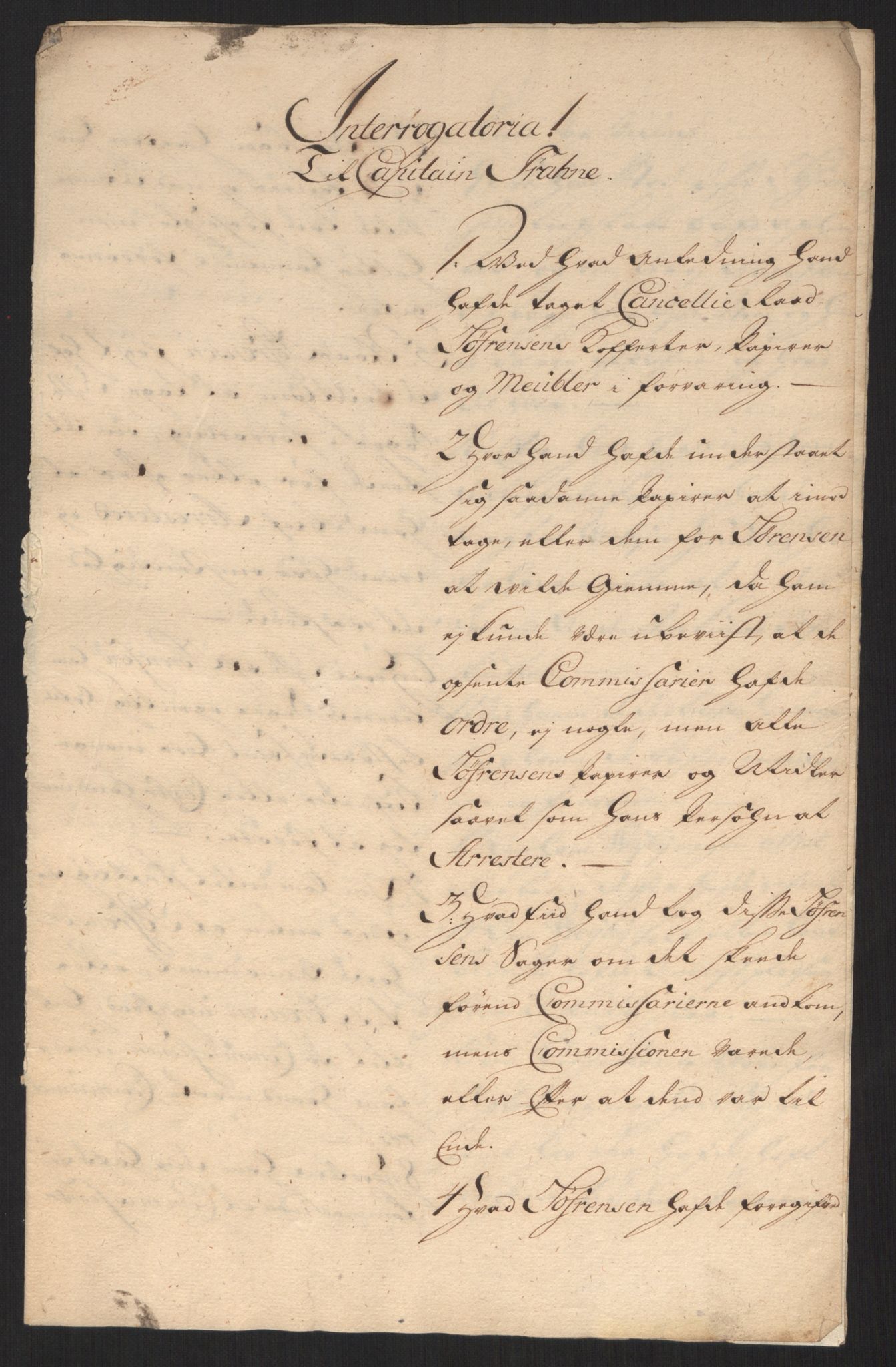 Kommanderende general (KG I) med Det norske krigsdirektorium, AV/RA-EA-5419/D/L0060: Stattholderens, stiftamtmenns og amtmenns brev, 1720-1730, p. 191