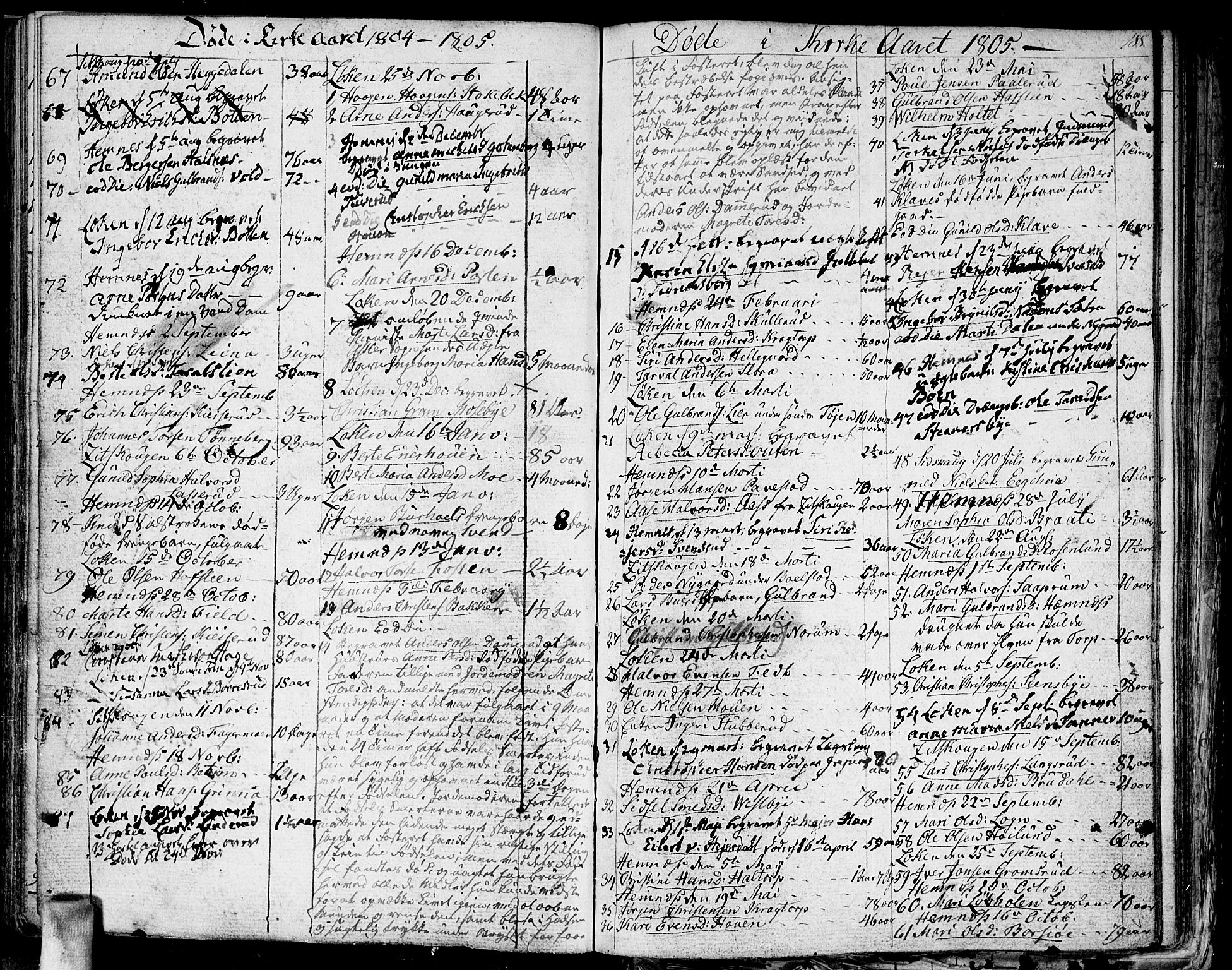 Høland prestekontor Kirkebøker, AV/SAO-A-10346a/F/Fa/L0006: Parish register (official) no. I 6, 1794-1814, p. 188