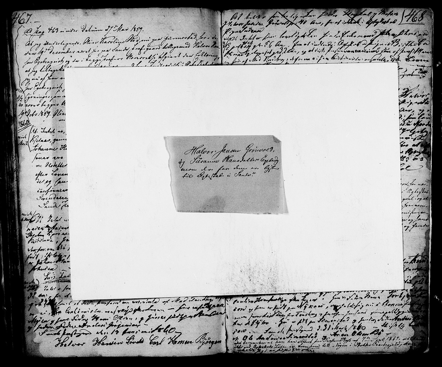 Sande Kirkebøker, AV/SAKO-A-53/F/Fa/L0002: Parish register (official) no. 2, 1804-1814, p. 469-470