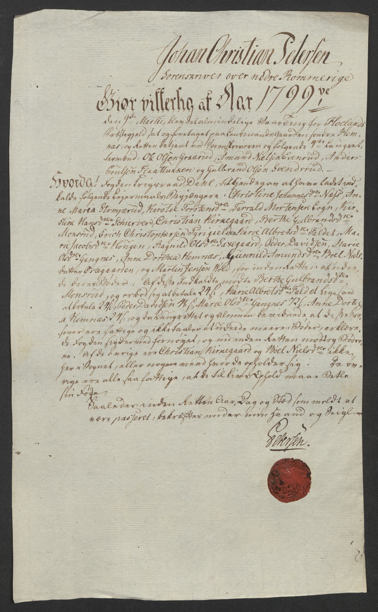 Rentekammeret inntil 1814, Reviderte regnskaper, Fogderegnskap, RA/EA-4092/R11/L0674: Fogderegnskap Nedre Romerike, 1798, p. 142