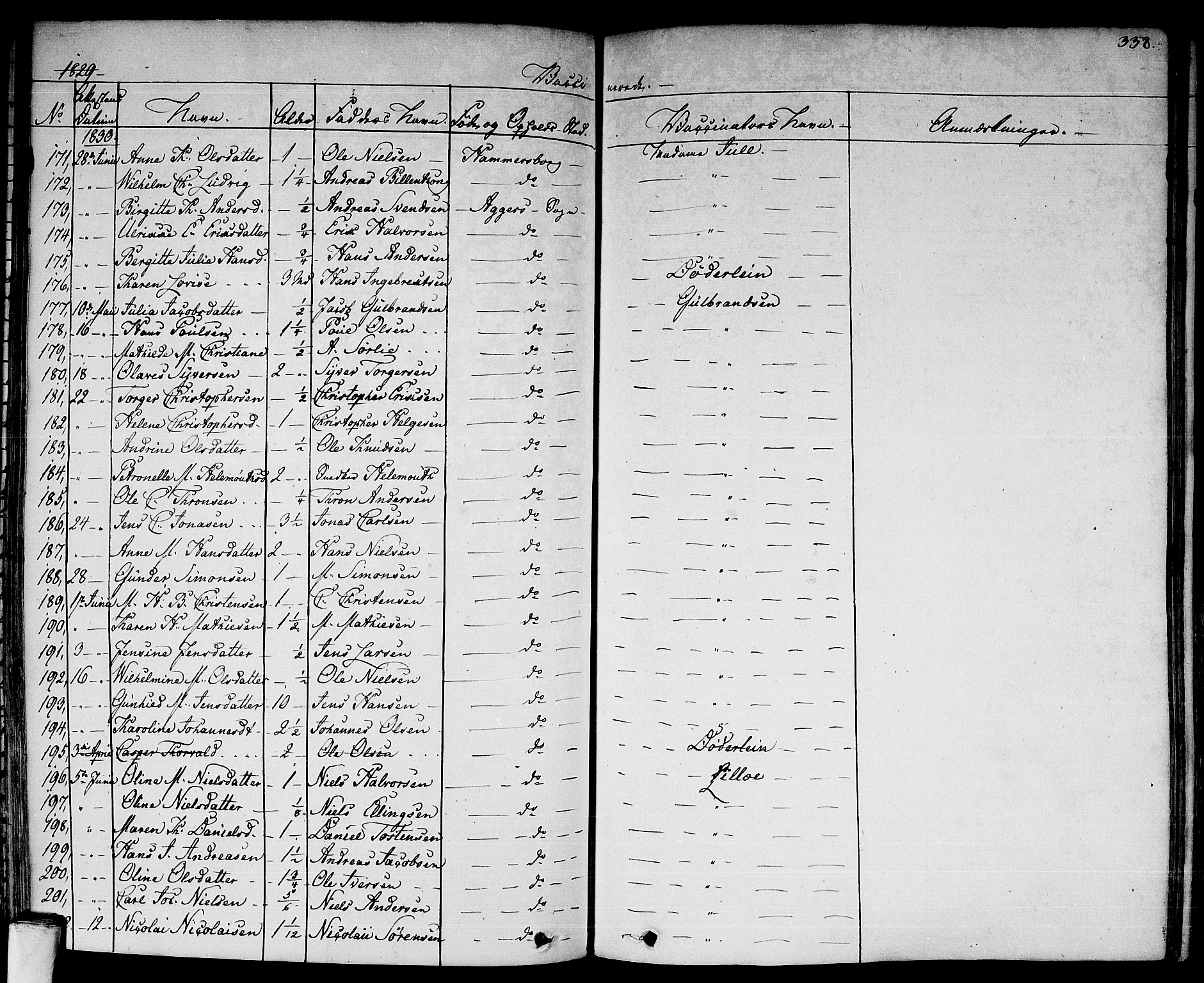 Aker prestekontor kirkebøker, AV/SAO-A-10861/F/L0018: Parish register (official) no. 17, 1829-1852, p. 338