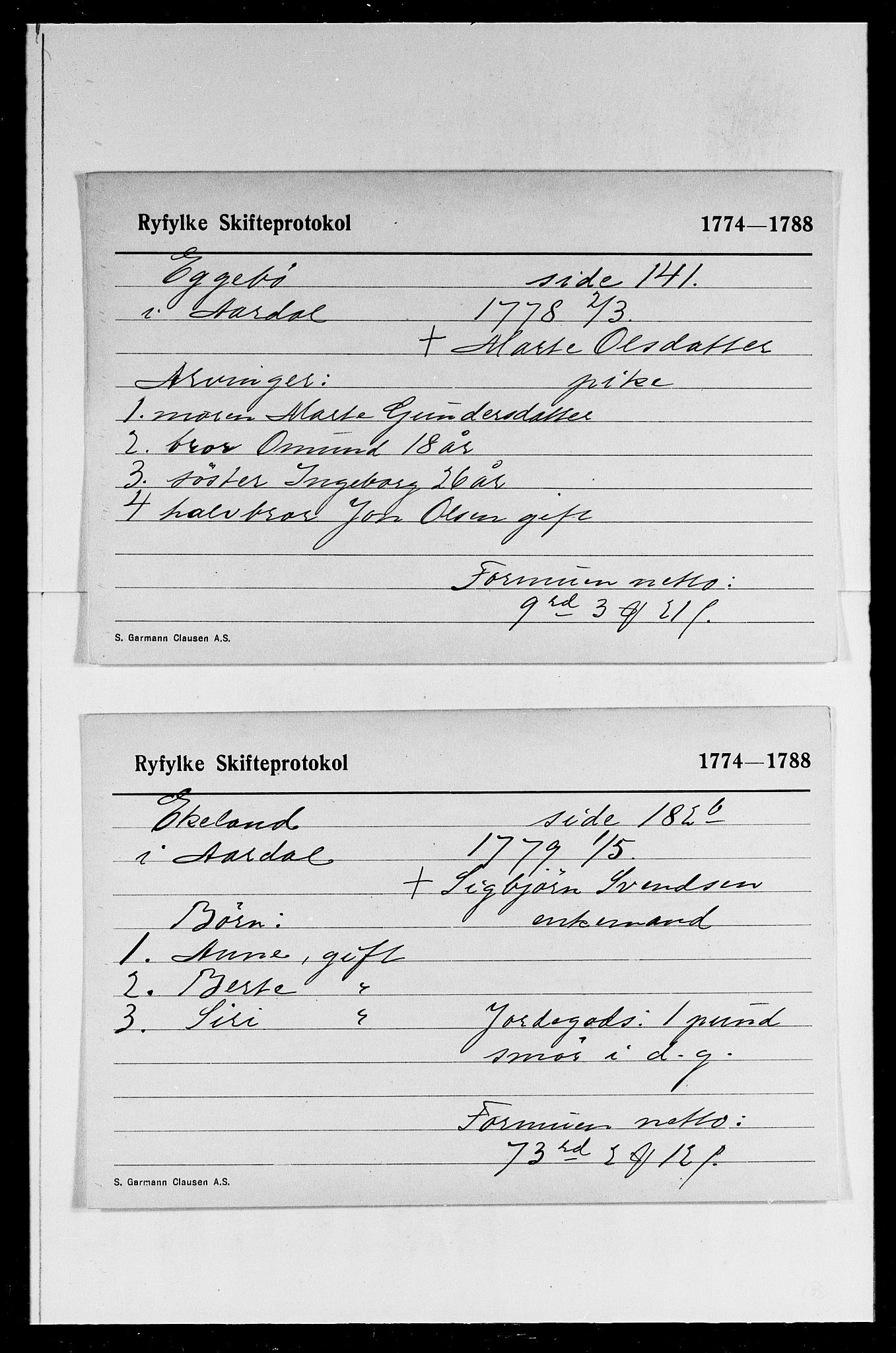 Ryfylke tingrett, AV/SAST-A-100055/001/IV, 1774-1788, p. 8