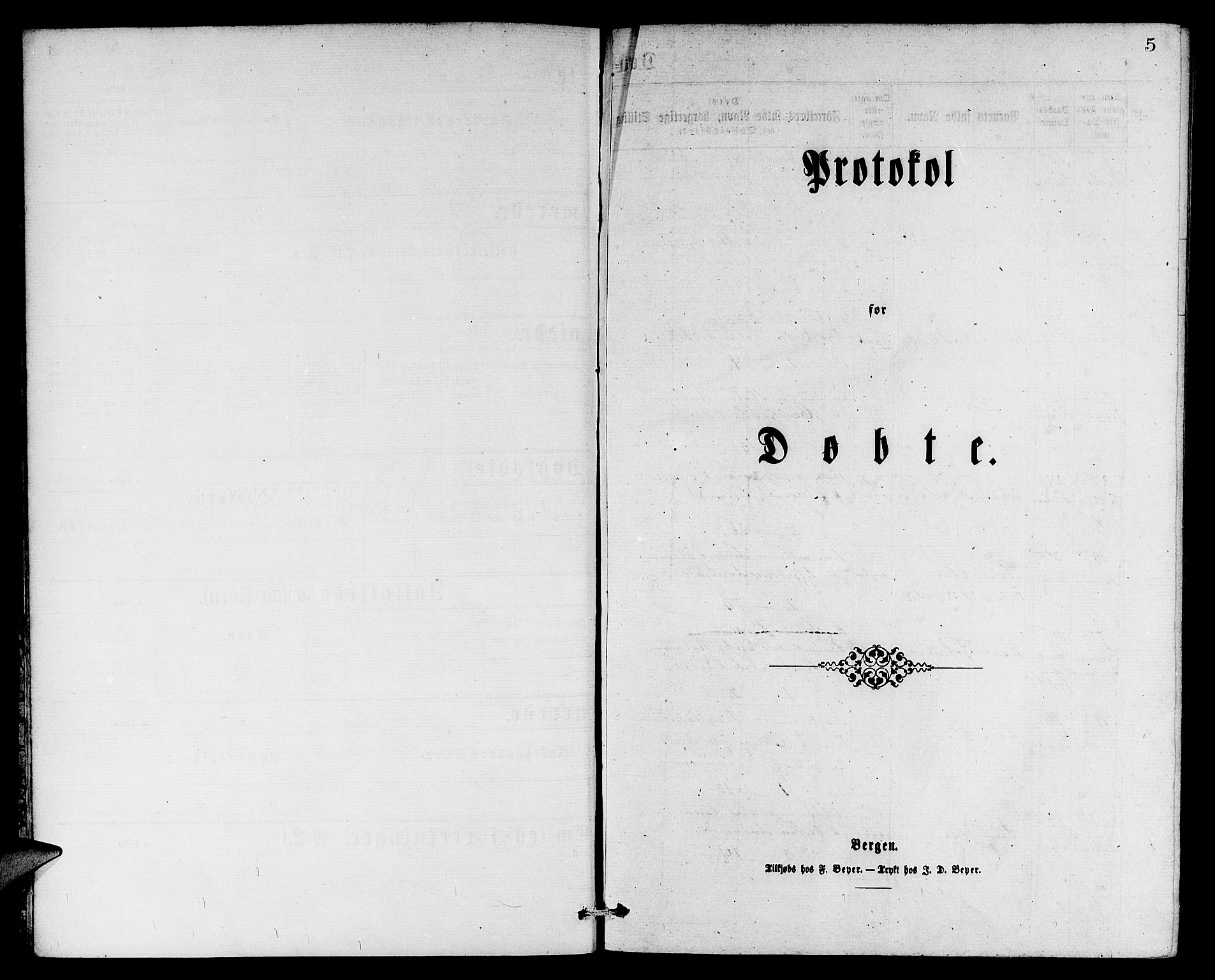 Sandviken Sokneprestembete, SAB/A-77601/H/Hb: Parish register (copy) no. A 1, 1867-1879, p. 5